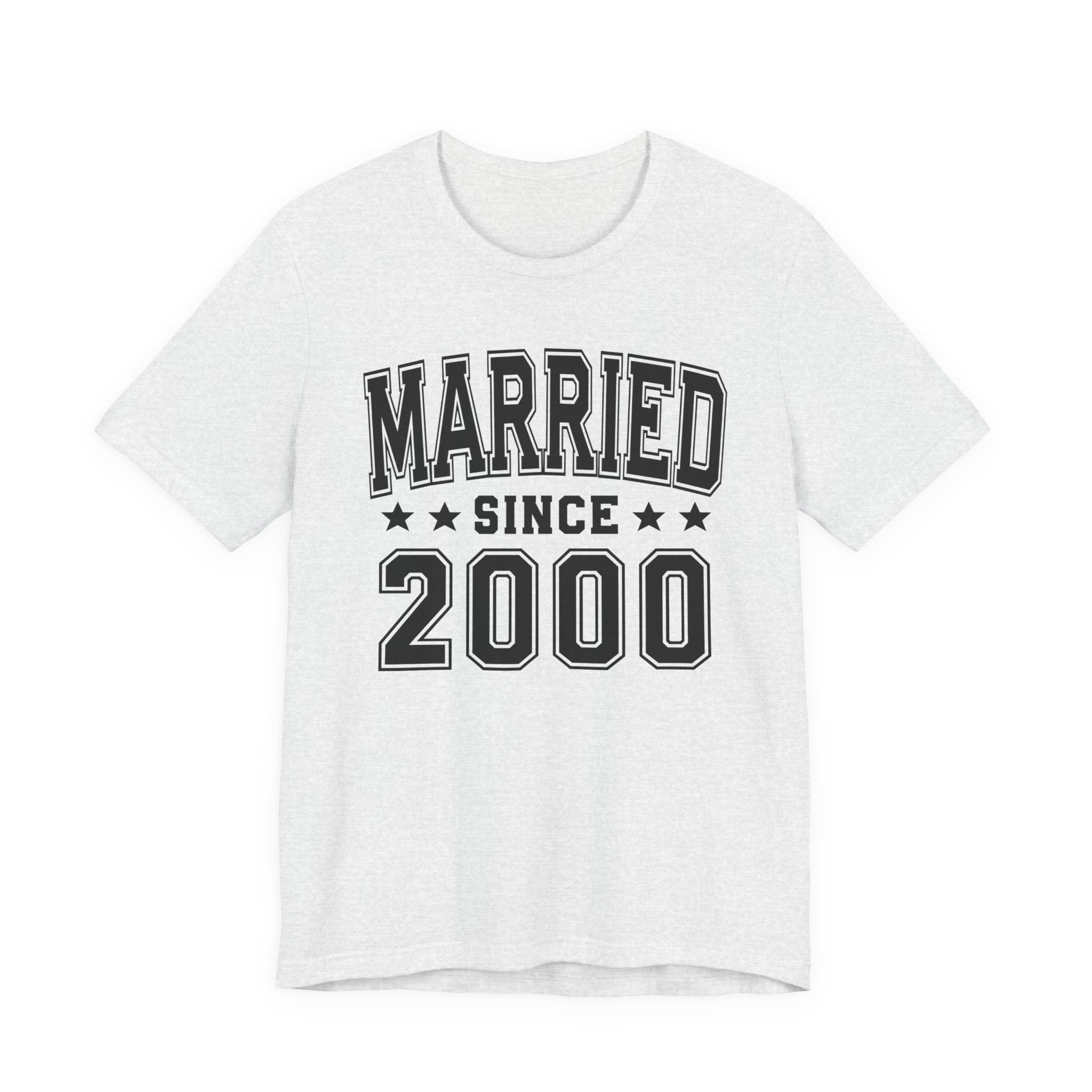 Married Since (Personalized Date) —  Bride/Married T-shirt, Wedding & Anniversary Gift