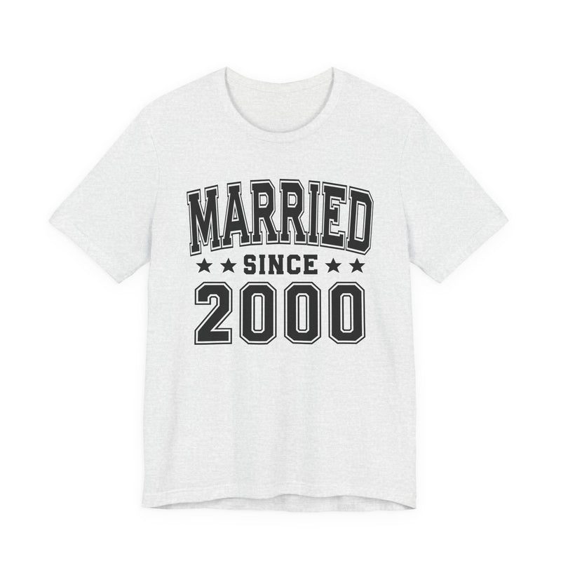 Married Since (Personalized Date) —  Bride/Married T-shirt, Wedding & Anniversary Gift
