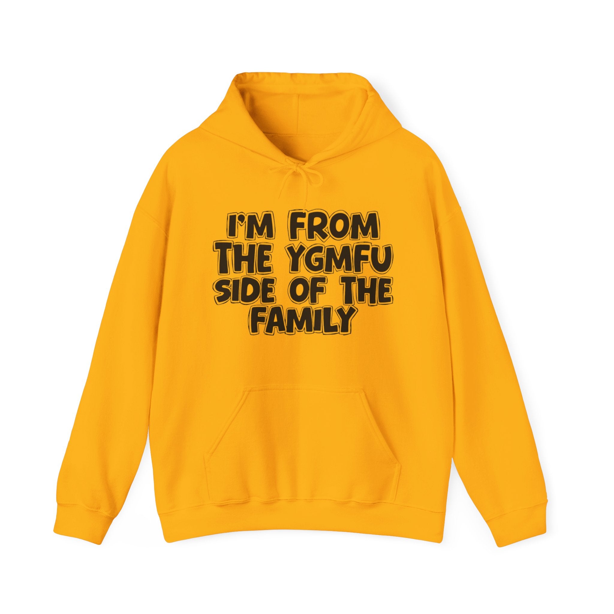 I'm From The YGMFU Side of the Family Hoodie – Humorous Family Pride Quote Hoodie