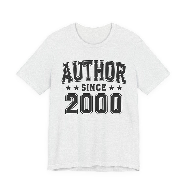 Author Since (Personalized Date) —  Bride/Married T-shirt, Wedding & Anniversary Gift