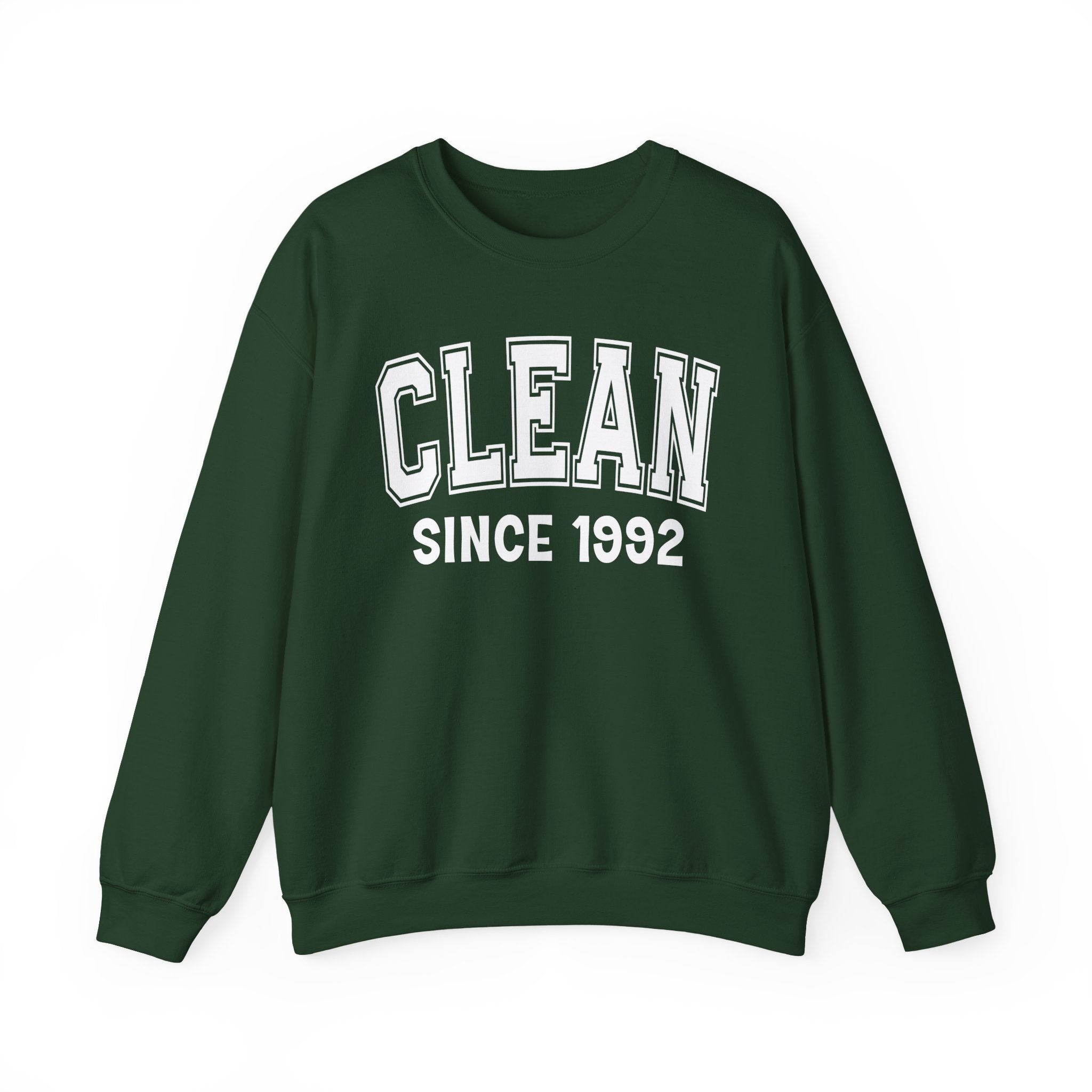 Clean Personalization Sweatshirt - Add Your Special "Since Date"