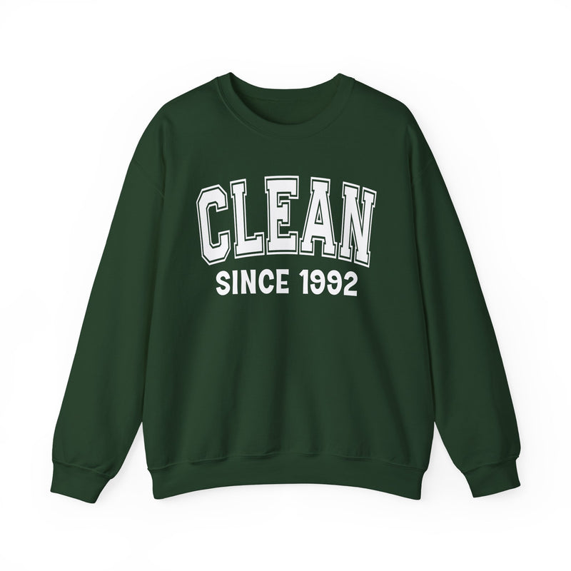 Clean Personalization Sweatshirt — Add Your Special "Since Date"