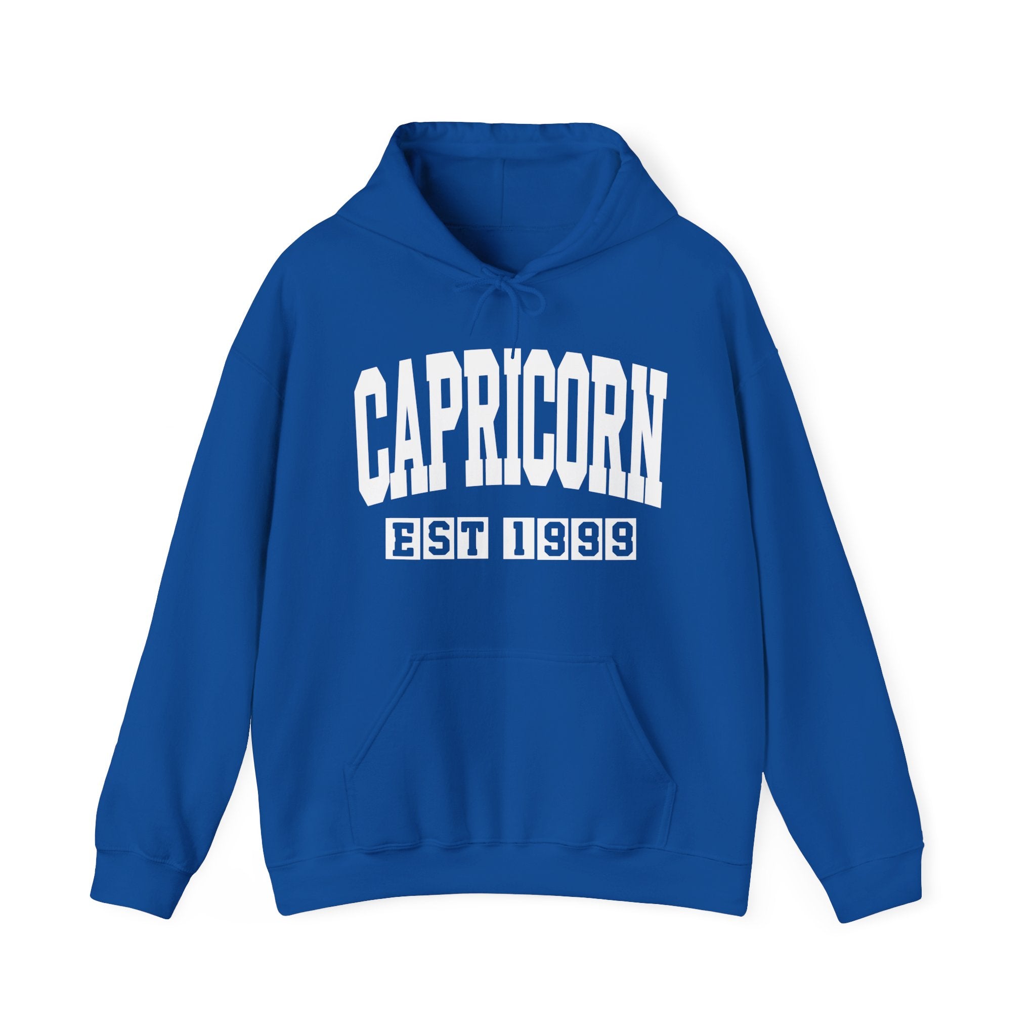 Capricorn (EST YEAR) Personalization — Zodiac Birthday Year Hoodie