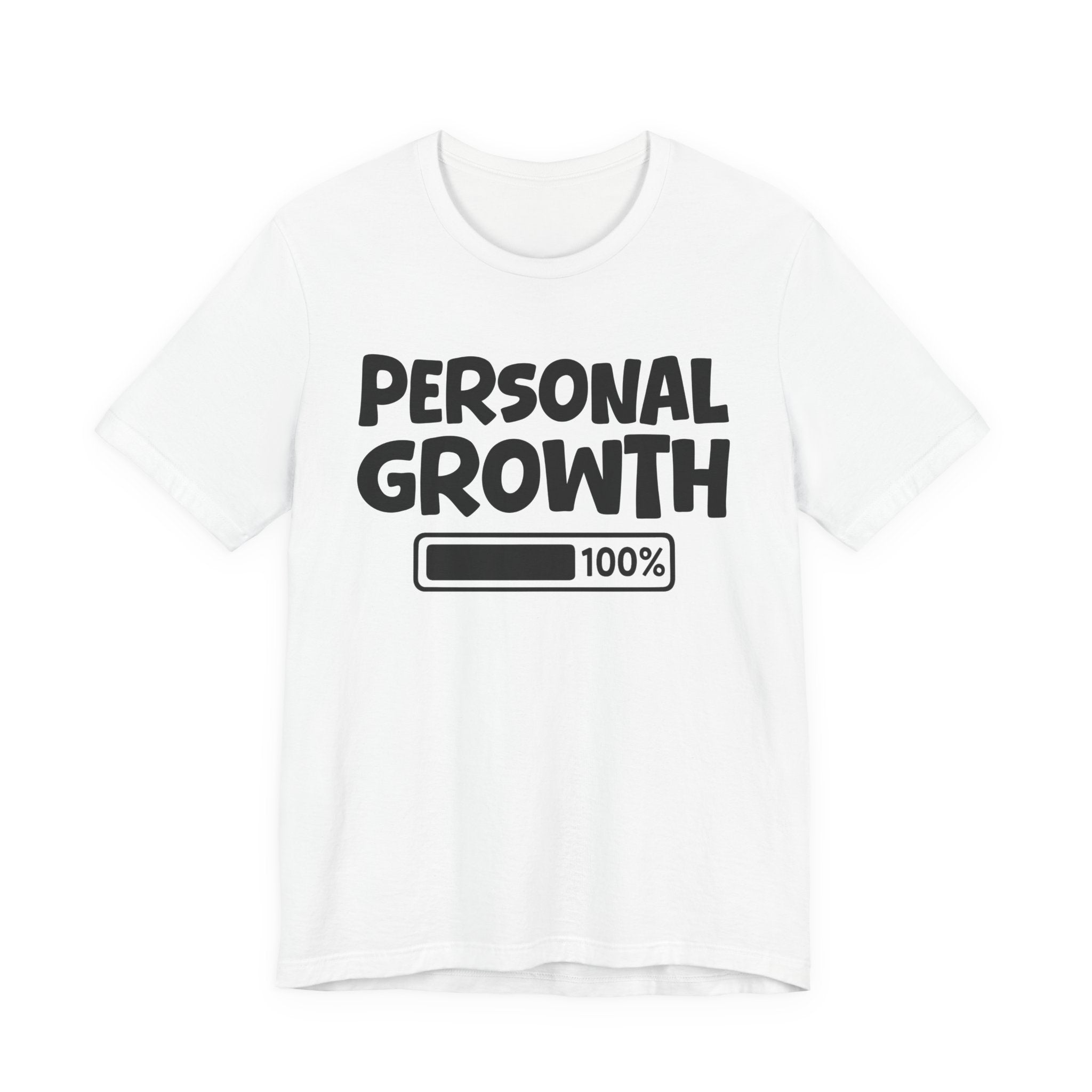 Personal Growth - T-Shirt – Bold Protest Graphic Tee with Raised Fist