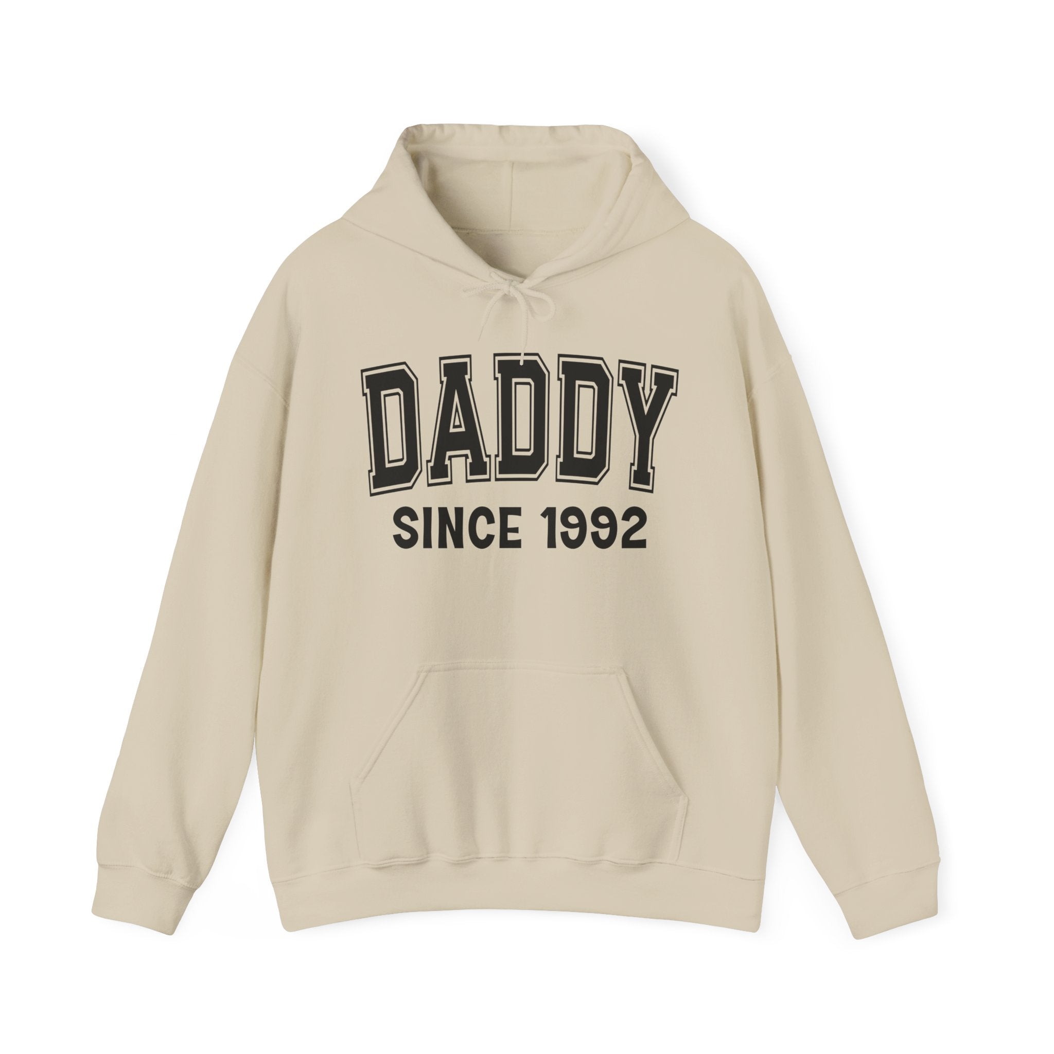 Daddy Personalization Hoodie - Add Your Special "Since Date"