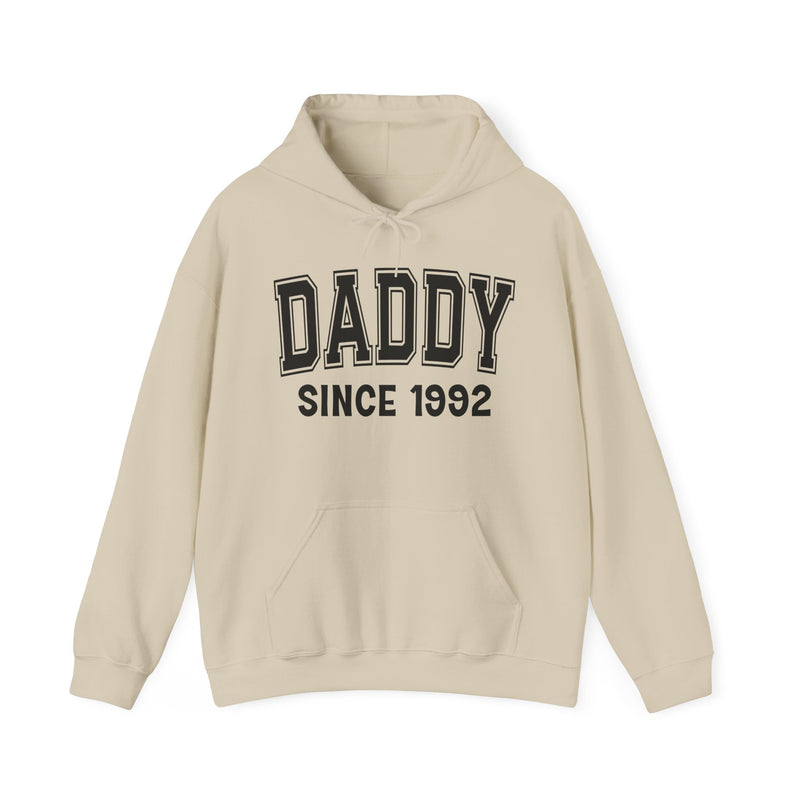 Daddy Personalization Hoodie — Add Your Special "Since Date"