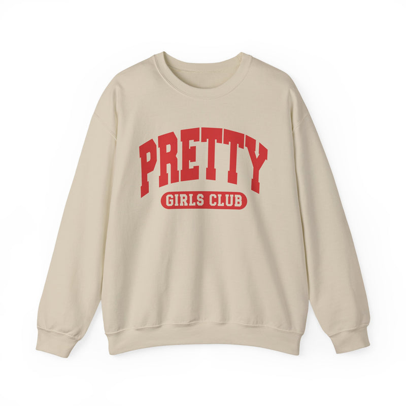 Pretty Girls Club  — Retro Collegiate Sweatshirt