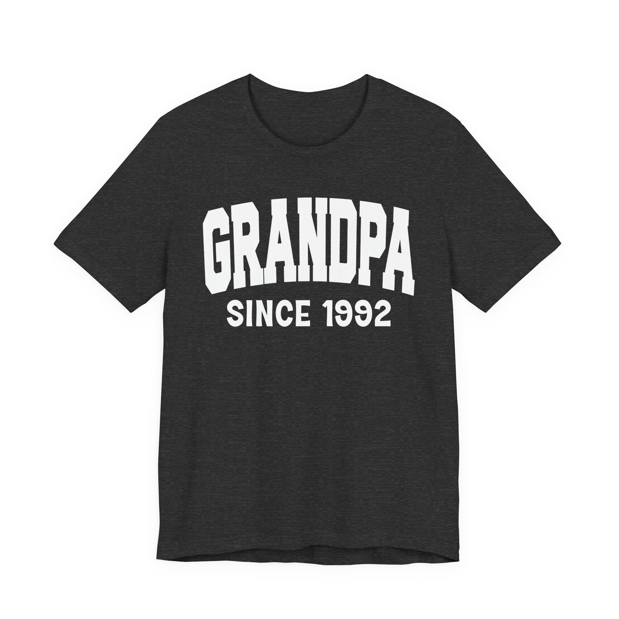 Granpa Personalization T-Shirt - Add Your Special "Since Date"