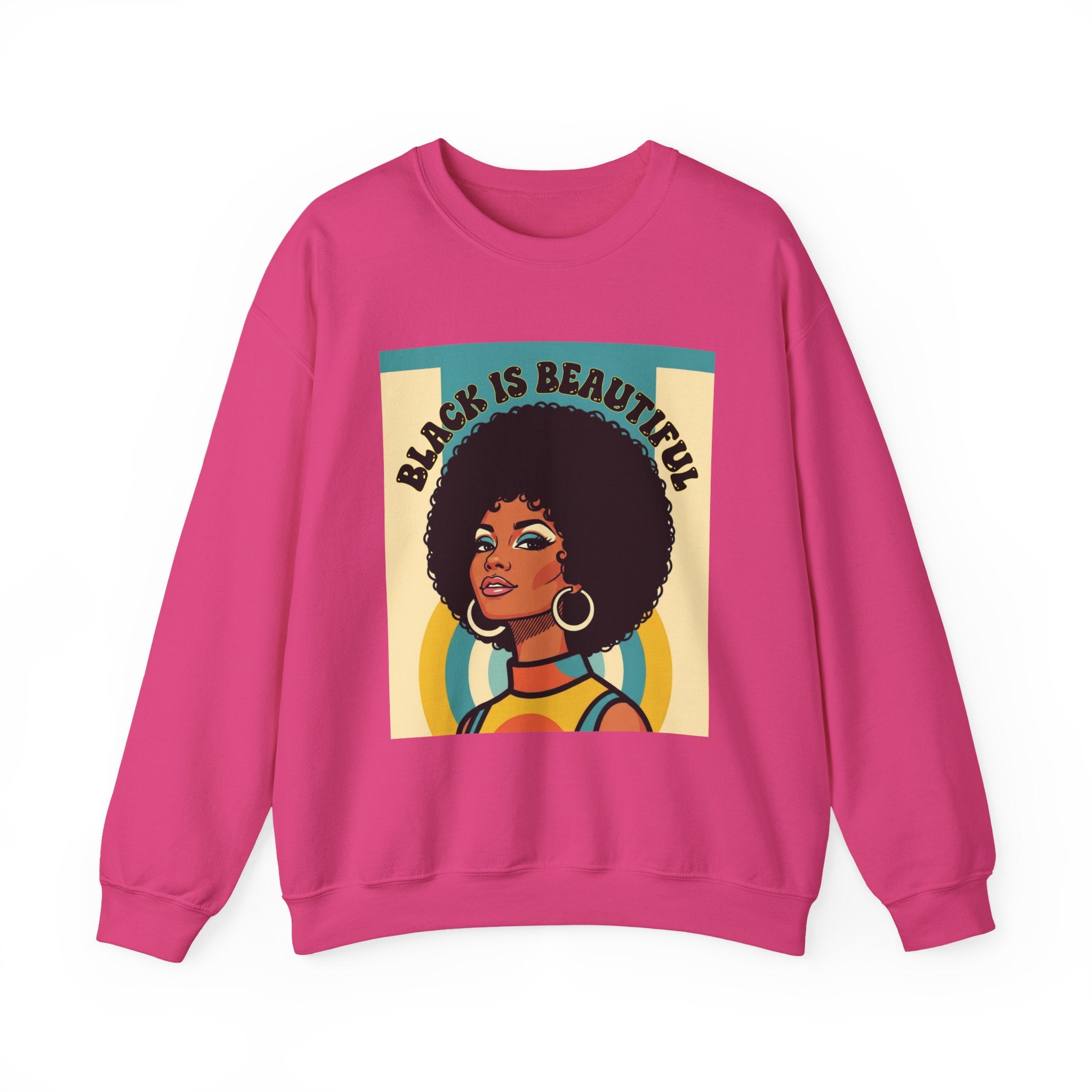 Black Is Beautiful — African American Pride Sweatshirt