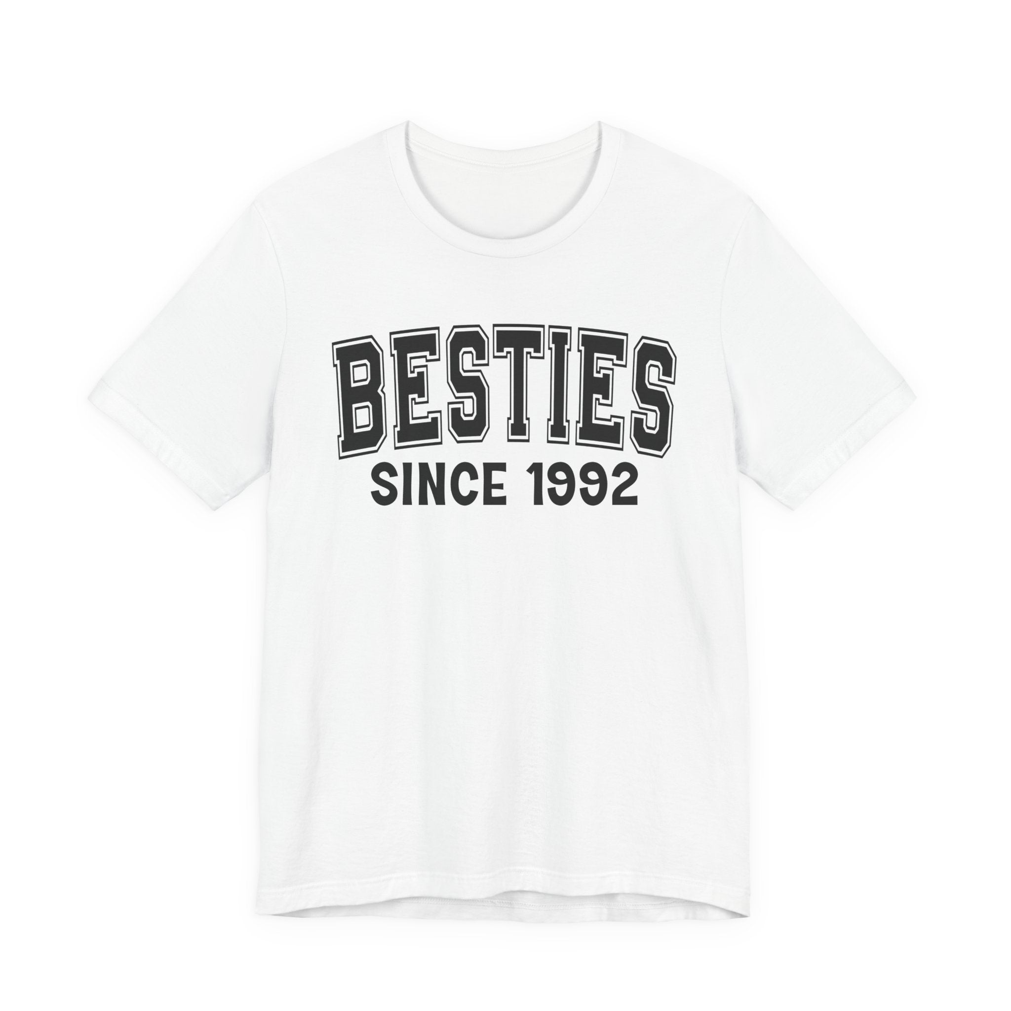 Besties Personalization T-Shirt - Add Your Special "Since Date"