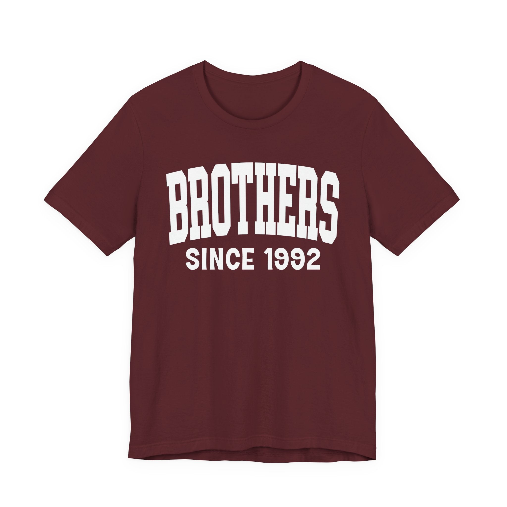 Brothers Personalization T-Shirt - Add Your Special "Since Date"