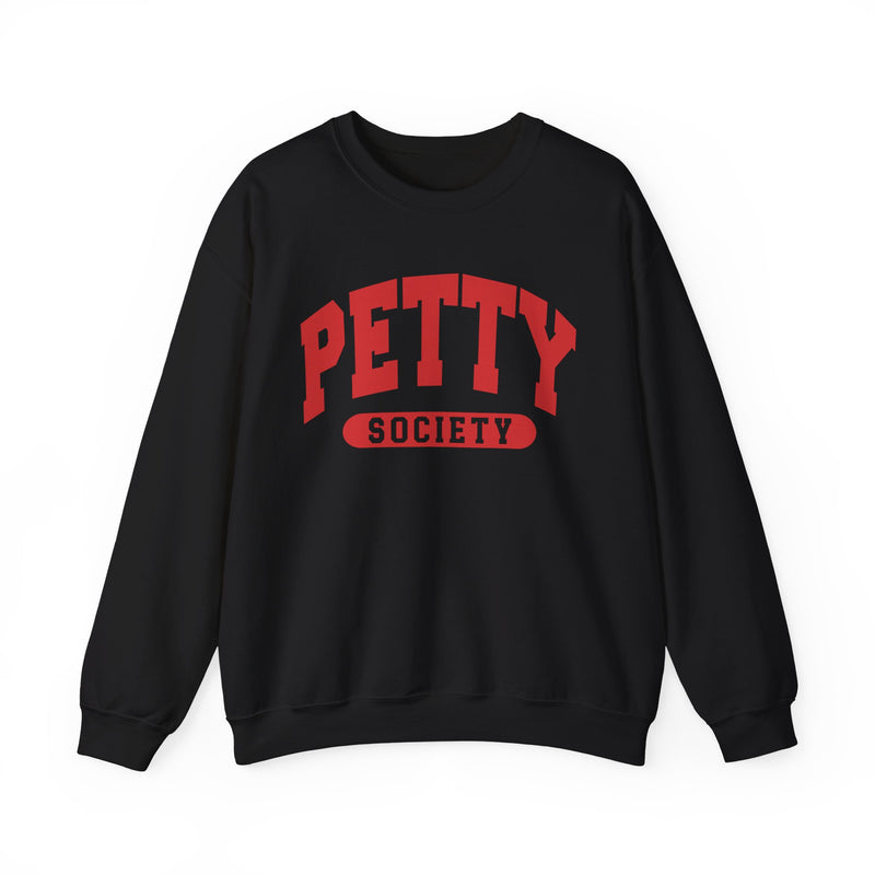 Petty Society — Retro Collegiate Sweatshirt