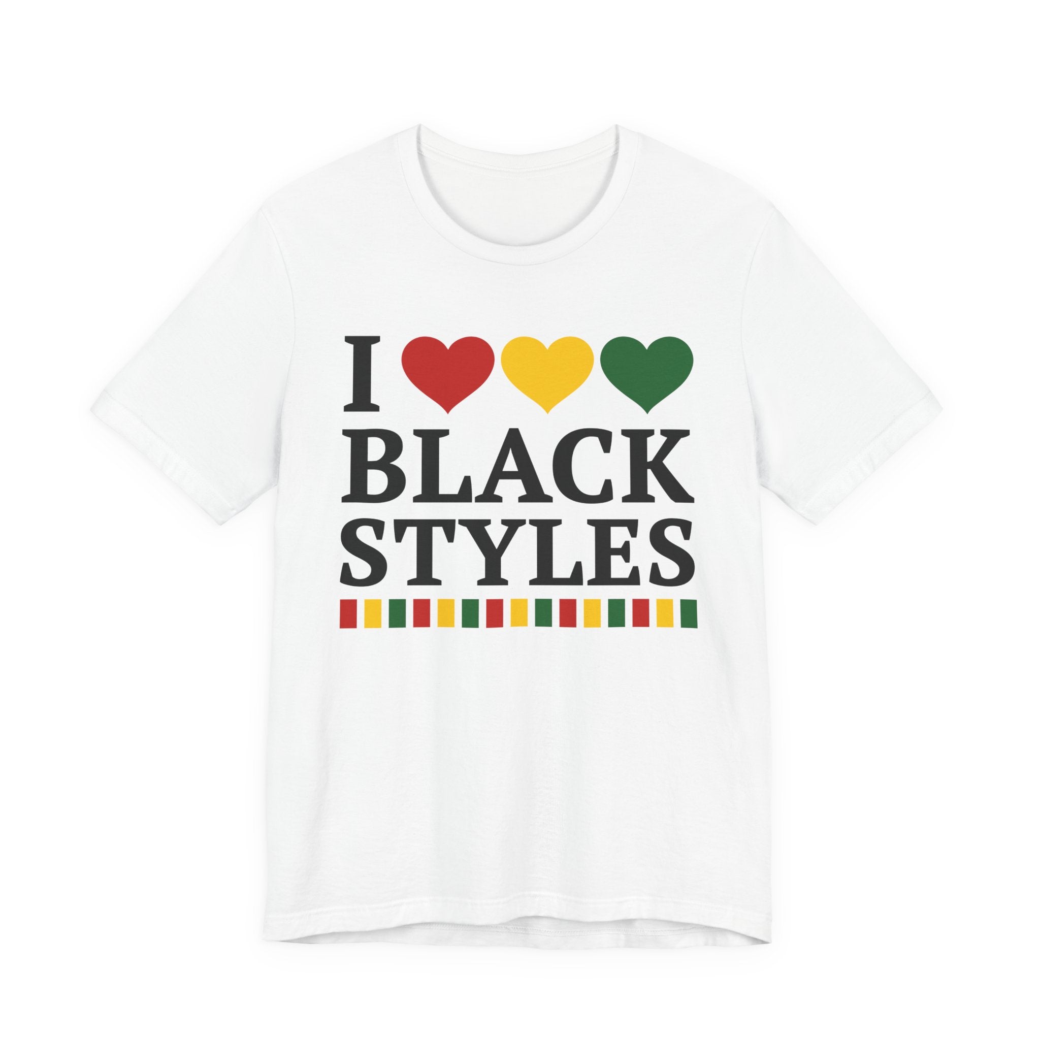 I Love Black Styles — T-Shirt