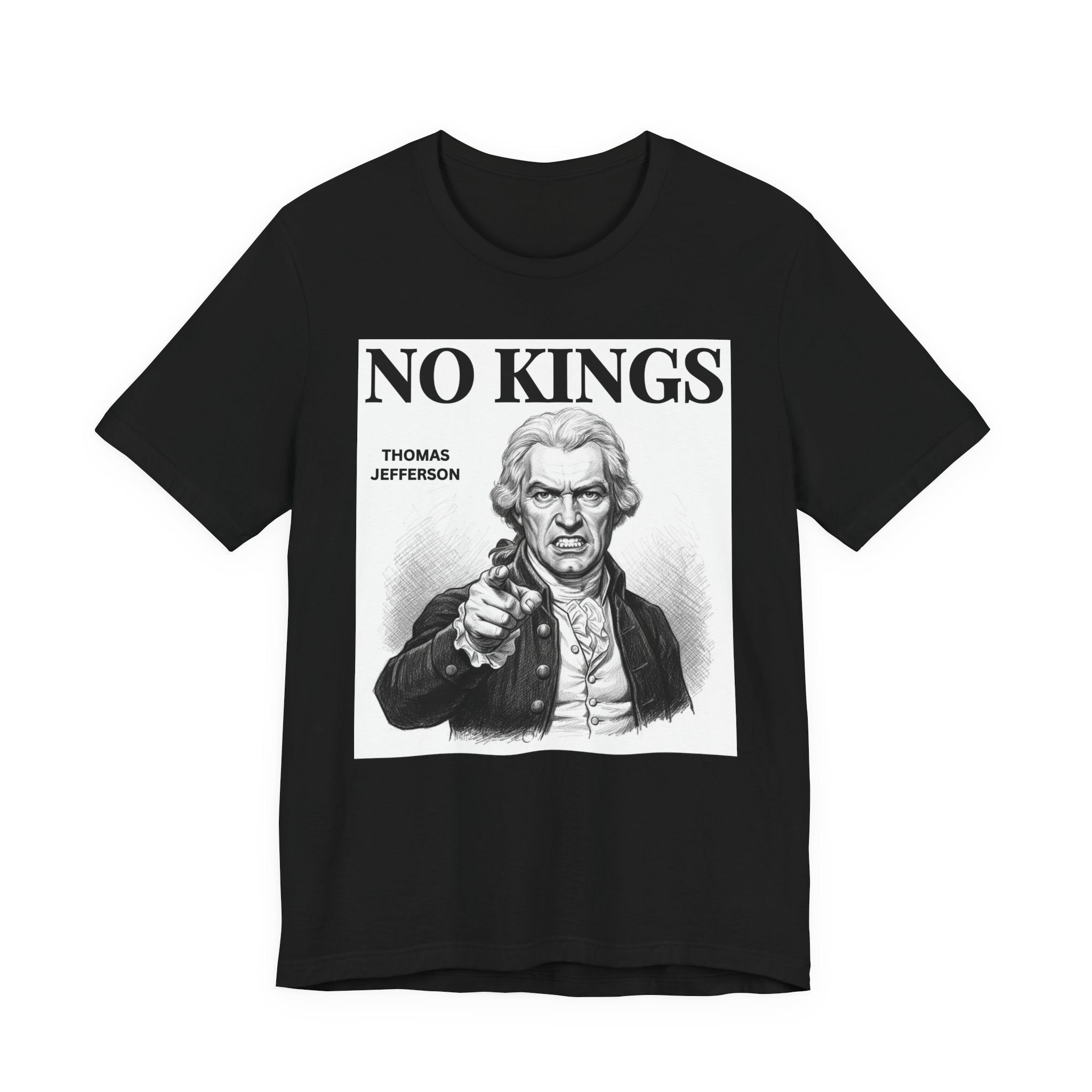 No Kings Thomas Jefferson T-Shirt