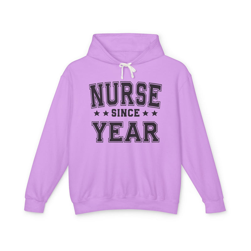 Nurse Since (Personalized Date) — Nursing Profession Milestone Hoodie