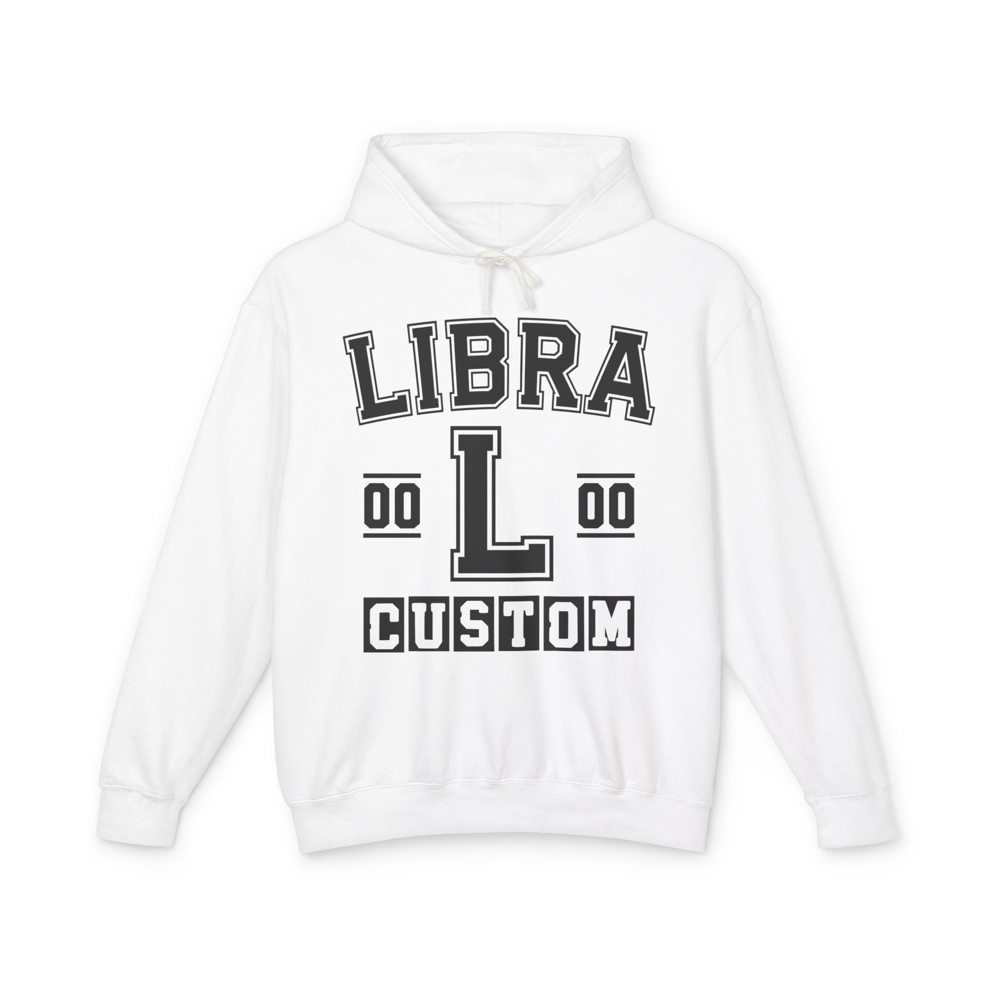 Custom Libra Varsity Hoodie - Customize Birthday Day/Month/Year - Customize Gemini Season/Nation