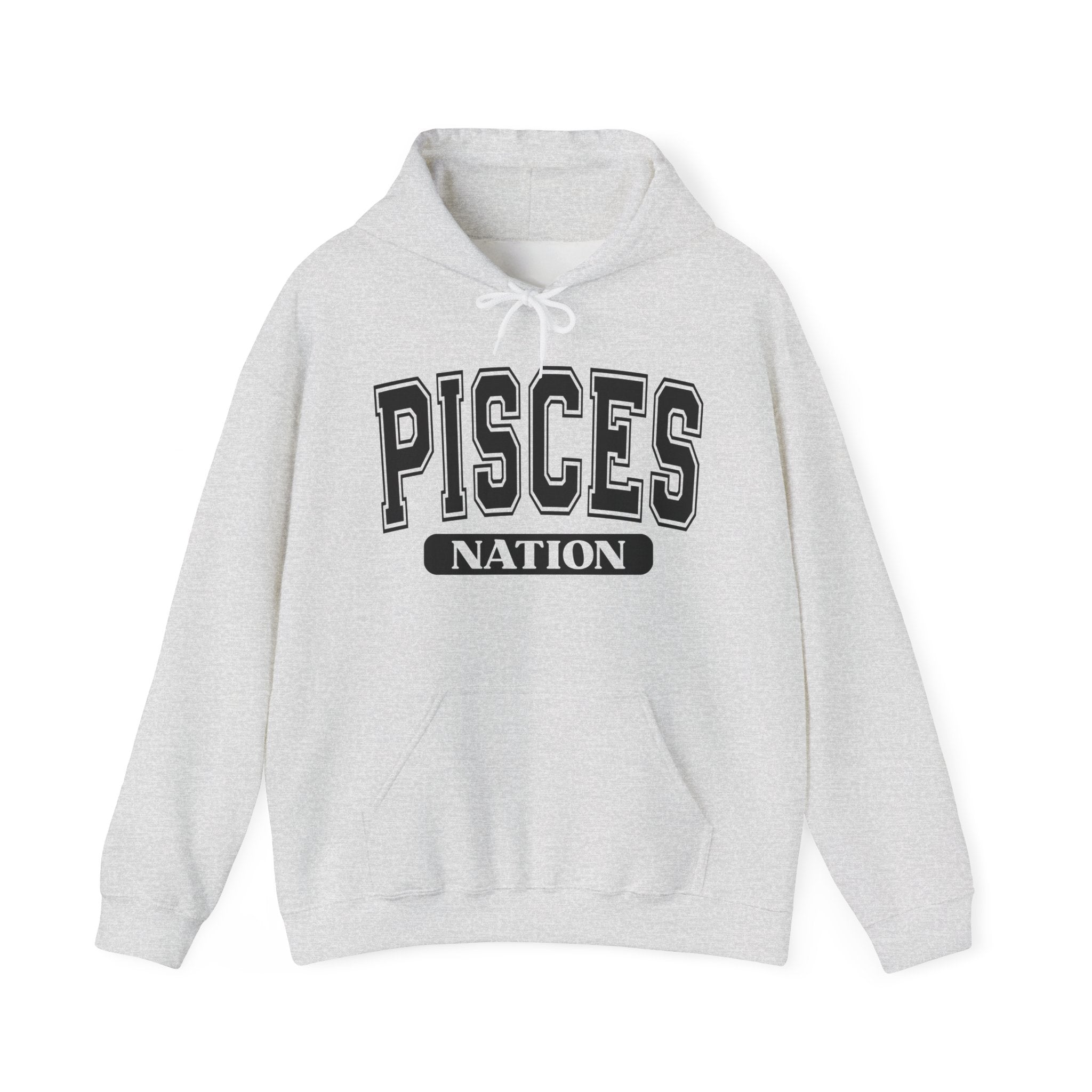 Pisces Nation Hoodie — Zodiac Graphic Pullover for Gemini Fans