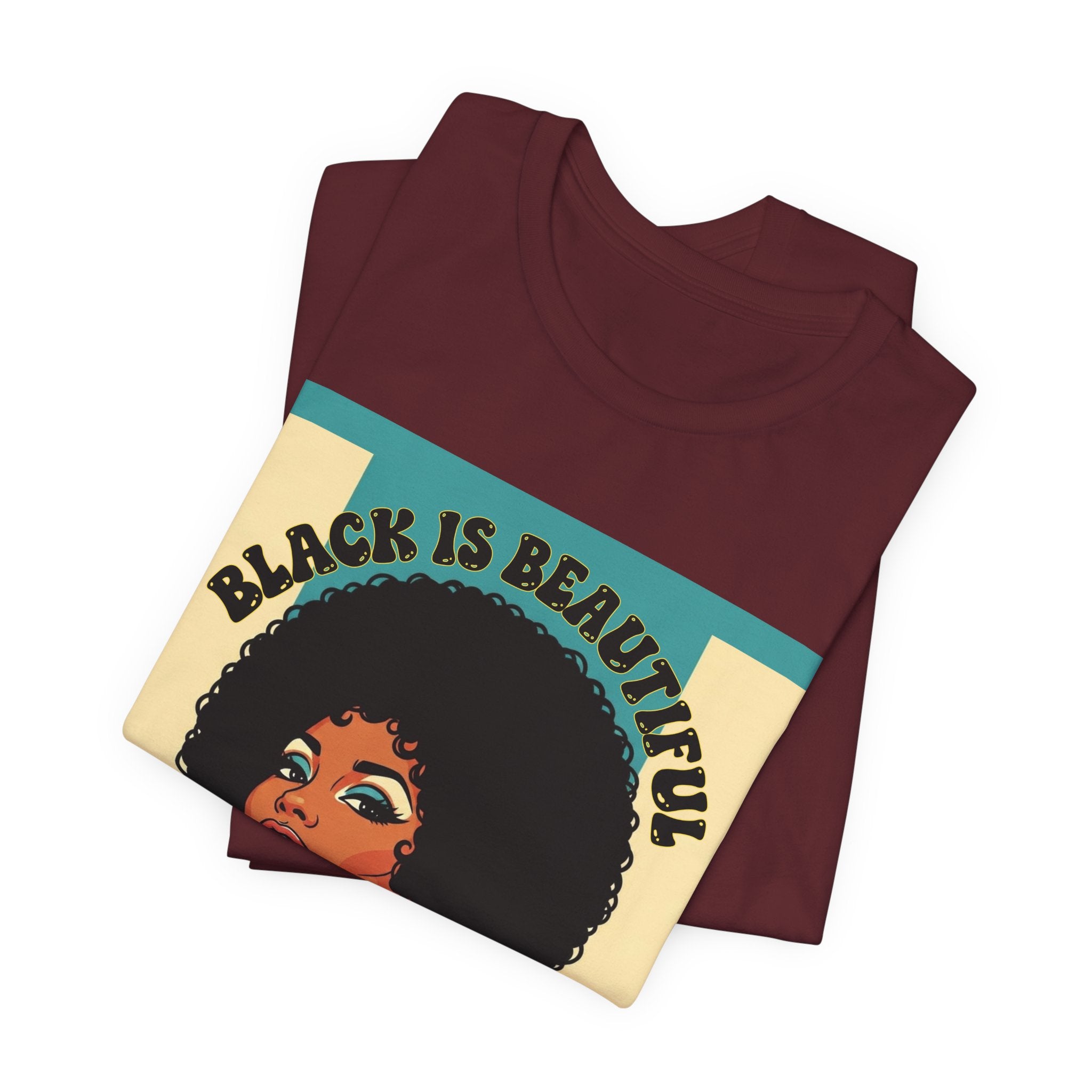Black Is Beautiful- Black Pride Tee Shirt