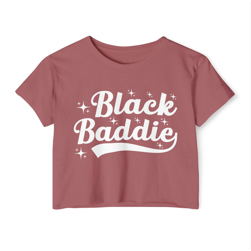 Black Baddie  — Crop Top