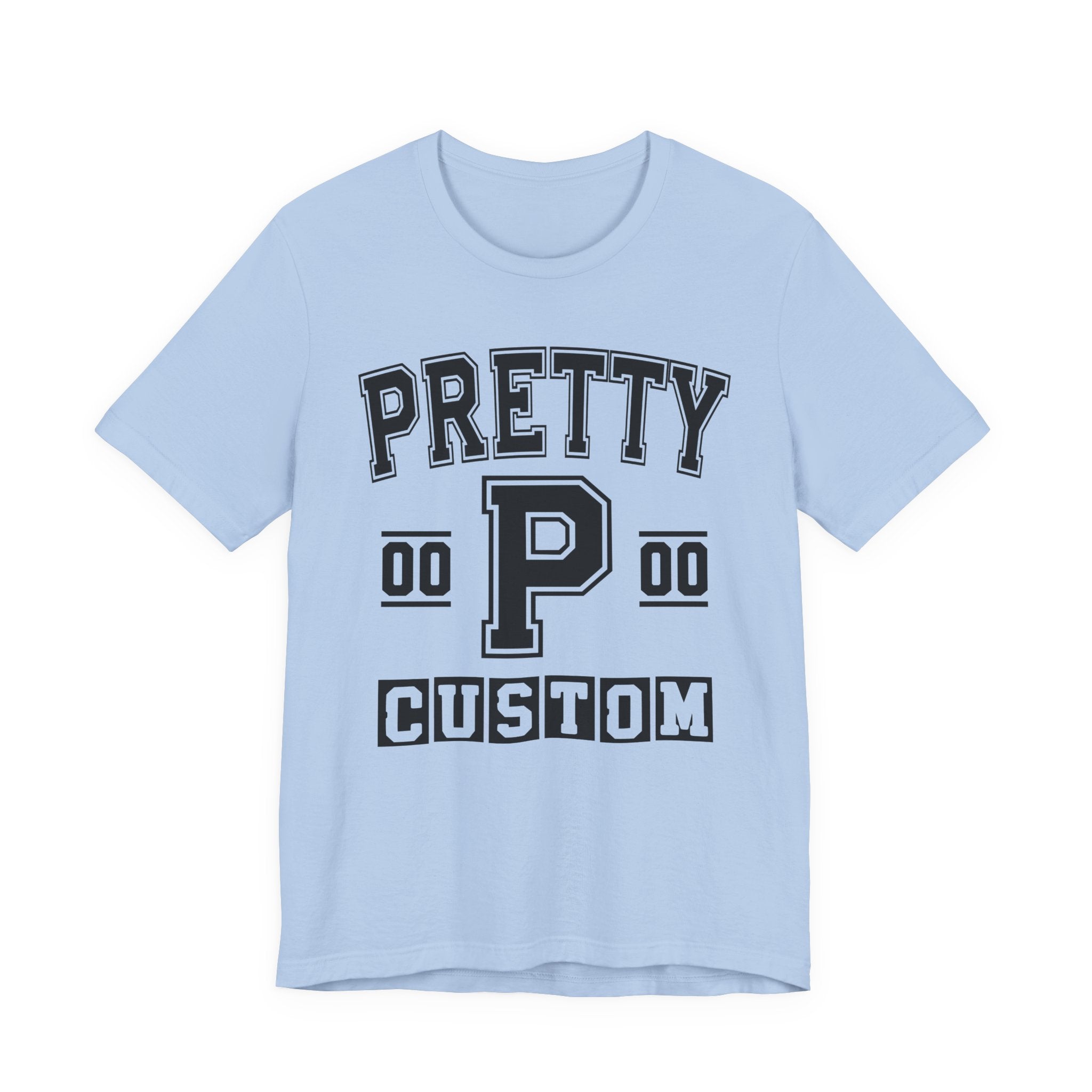 Custom Pretty Varsity Tee Shirt — Customize Birthday Day/Month/Year - Customize Season/nation/Society