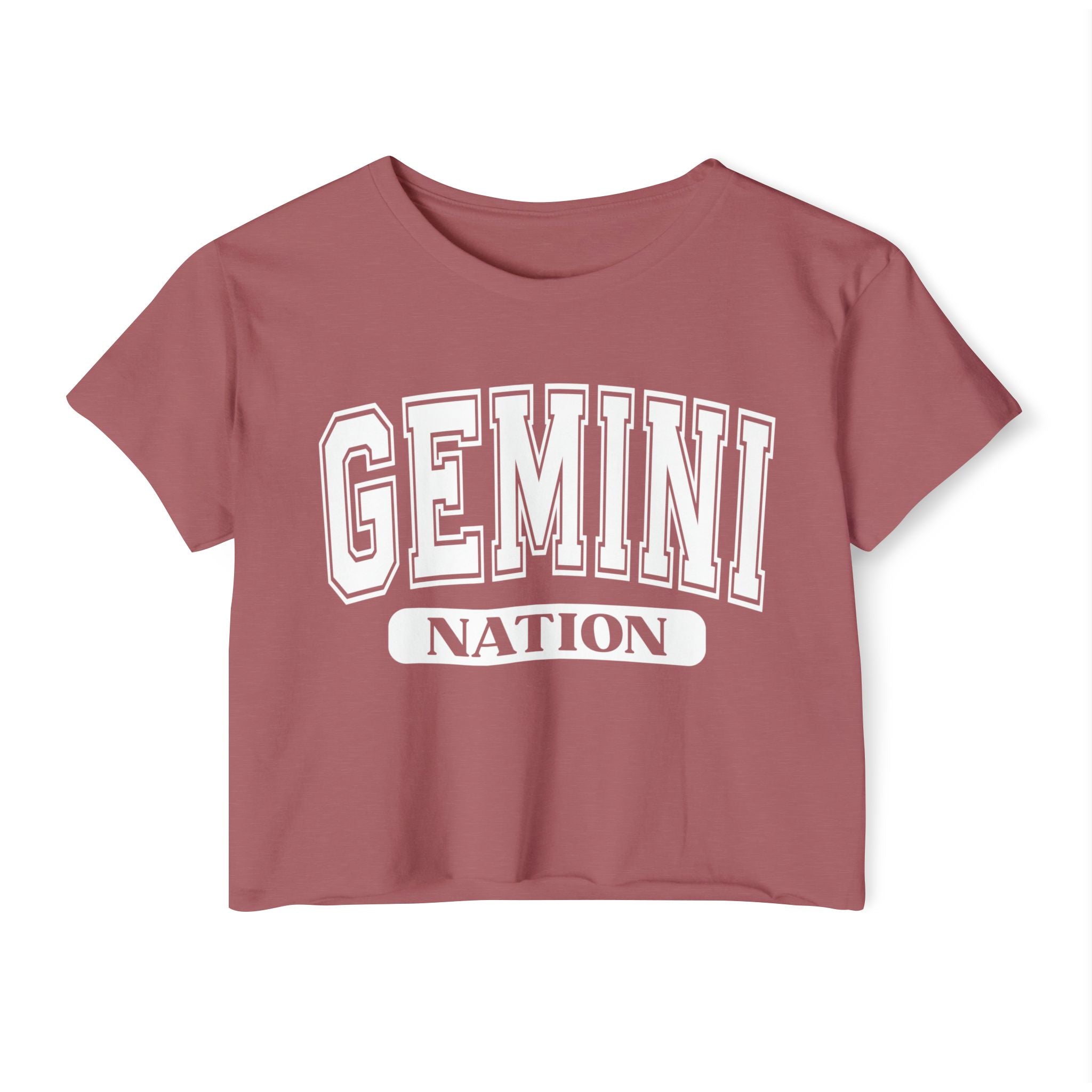 Gemini Nation — Women’s Zodiac Festival Crop Top