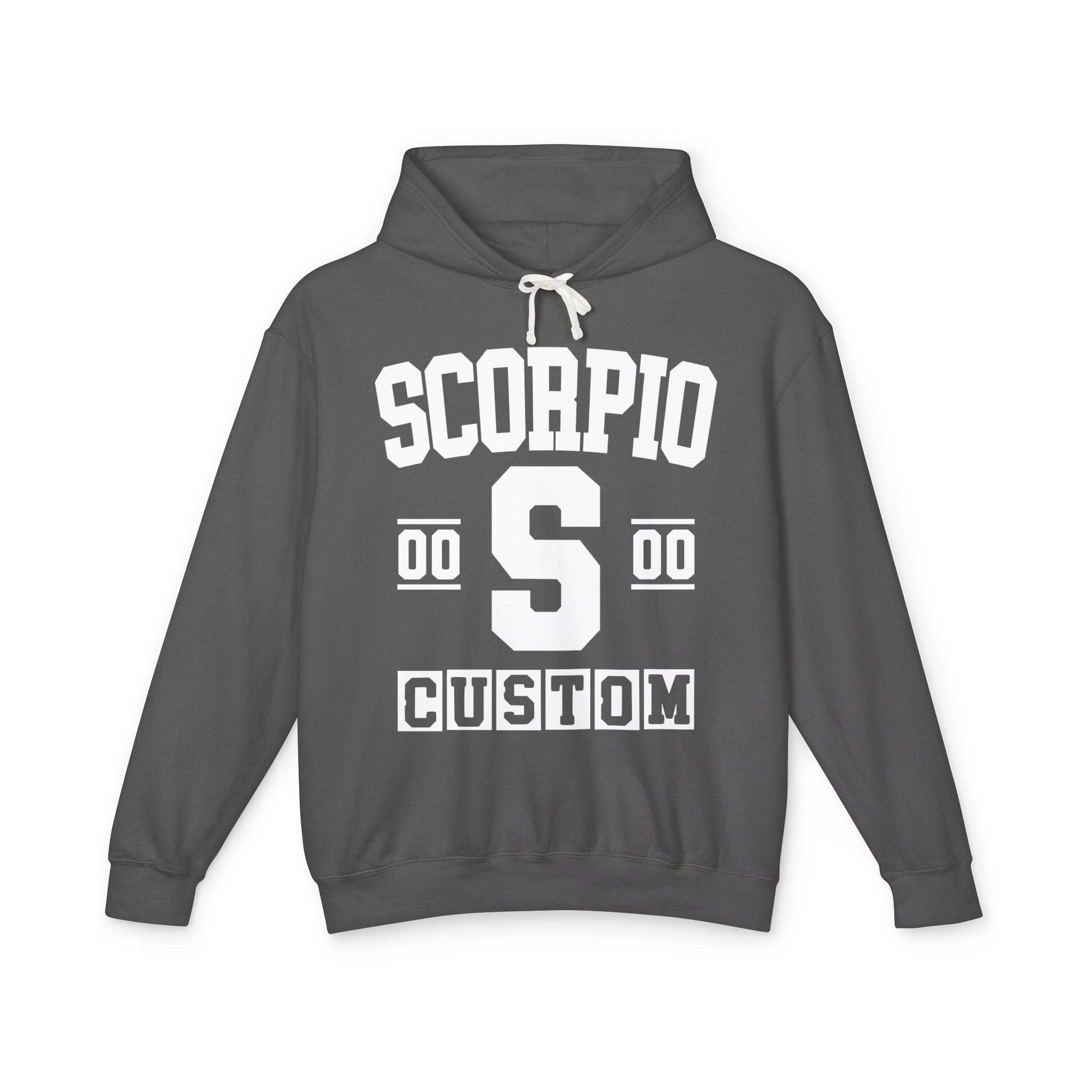 Custom Scorpio Varsity Hoodie - Customize Birthday Day/Month/Year - Customize Gemini Season/Nation