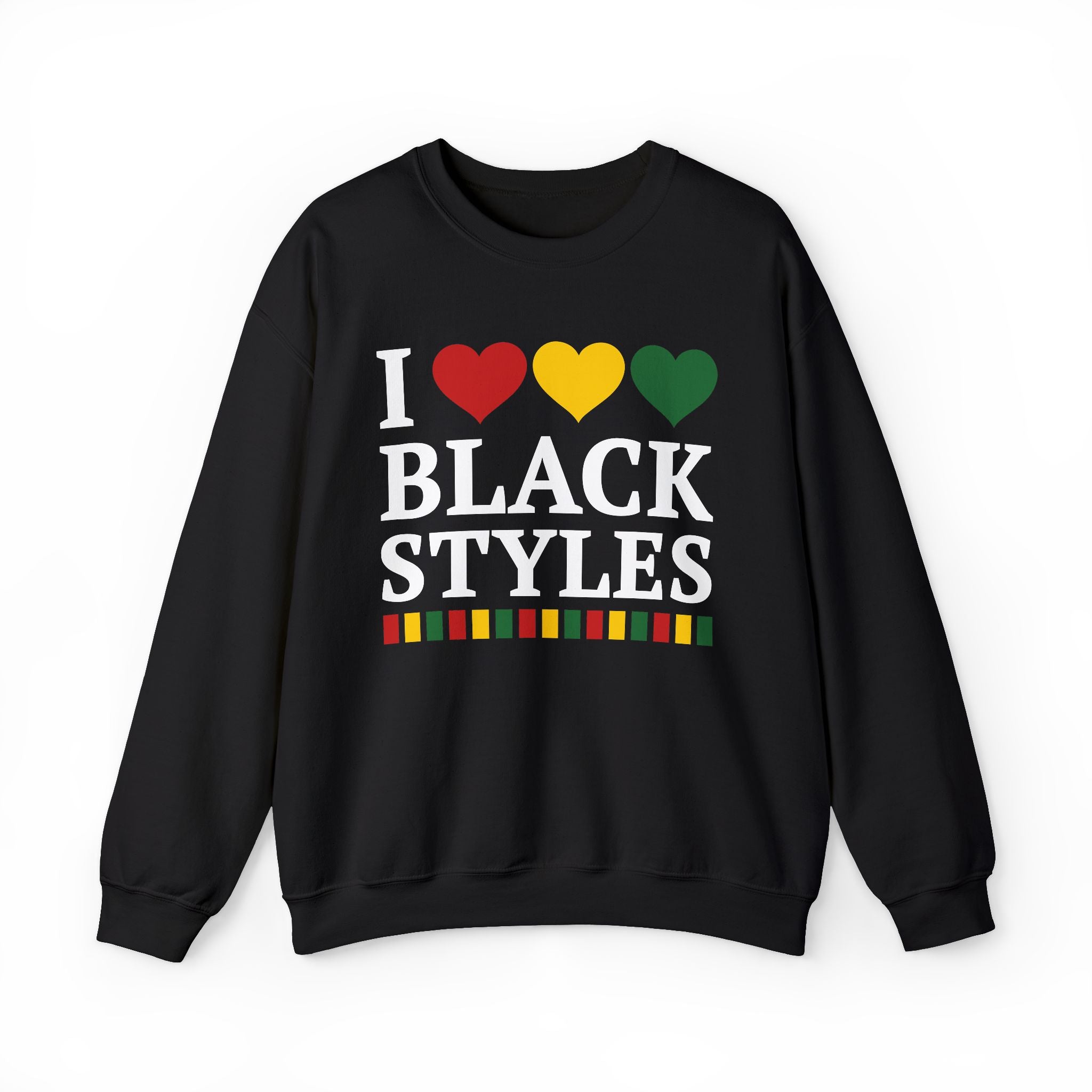 I Love Black Styles — Sweatshirt