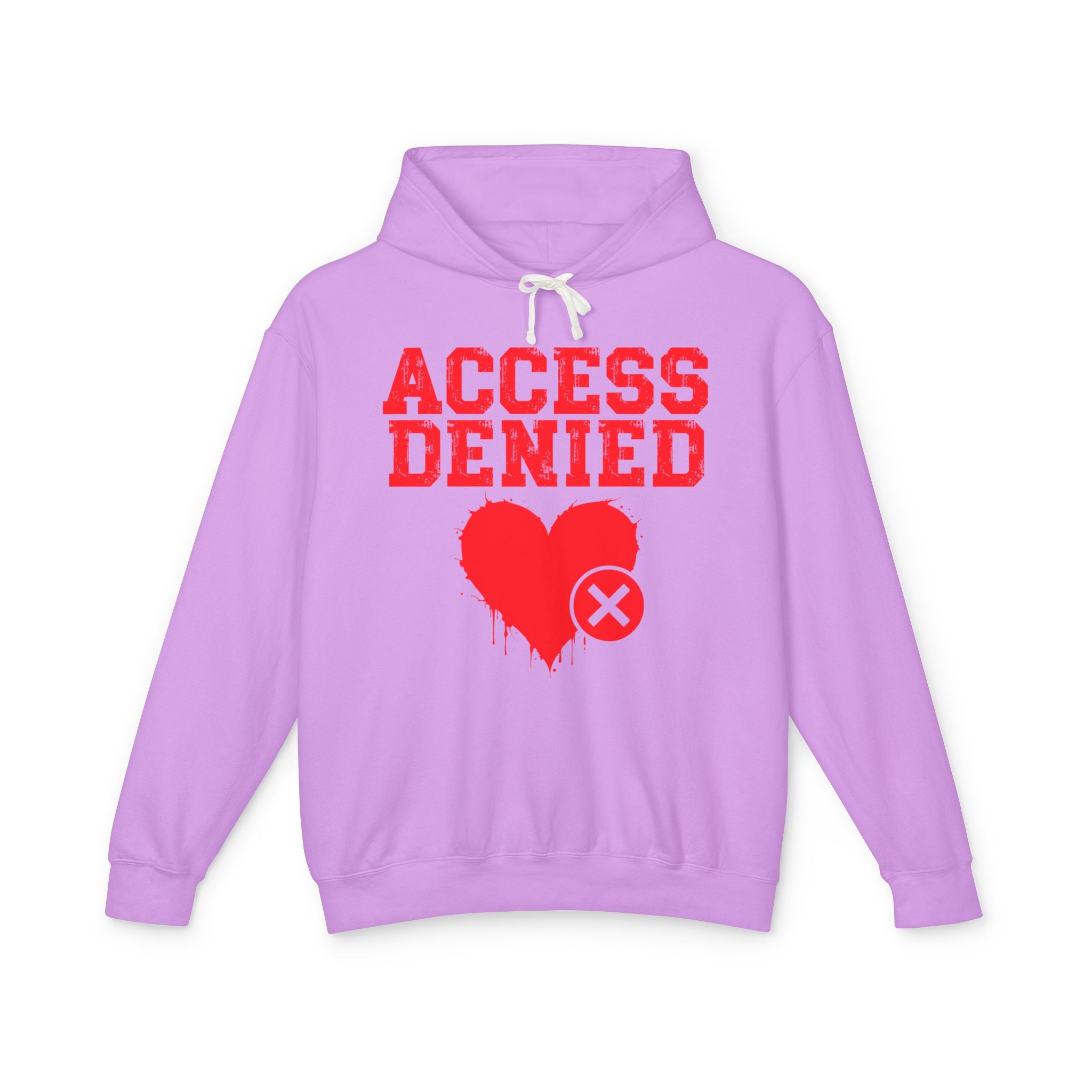 Access Denied Heart  — Hilarious Rejection Hoodie