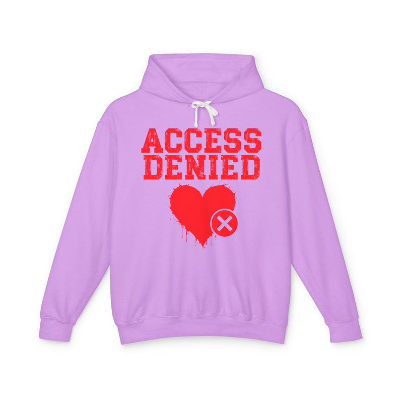Access Denied Heart  — Hilarious Rejection Hoodie