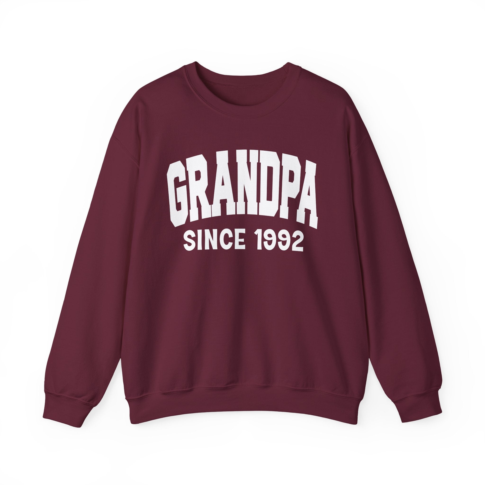Grandpa Personalization Sweatshirt - Add Your Special "Since Date"