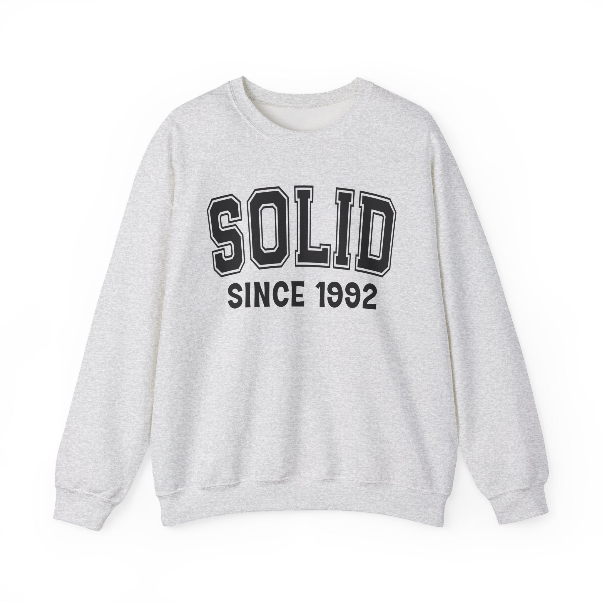 Solid Personalization Sweatshirt - Add Your Special "Since Date"