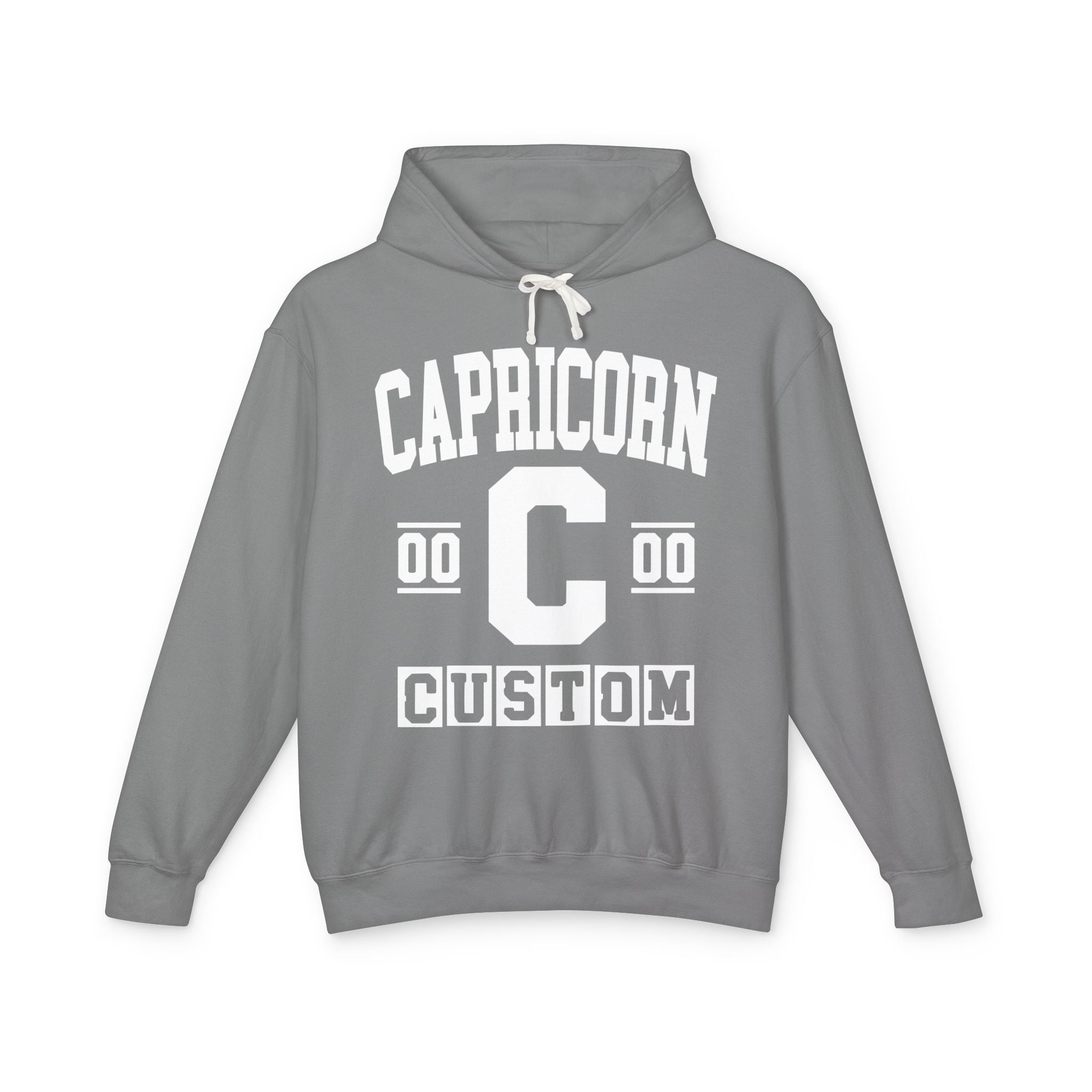 Custom Capricorn Varsity Hoodie - Customize Birthday Day/Month/Year - Customize Gemini Season/Nation