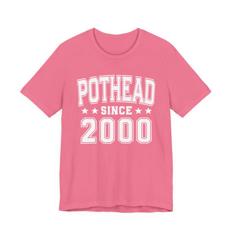 Pothead Since (Personalized Date) —  Bride/Married T-shirt, Wedding & Anniversary Gift