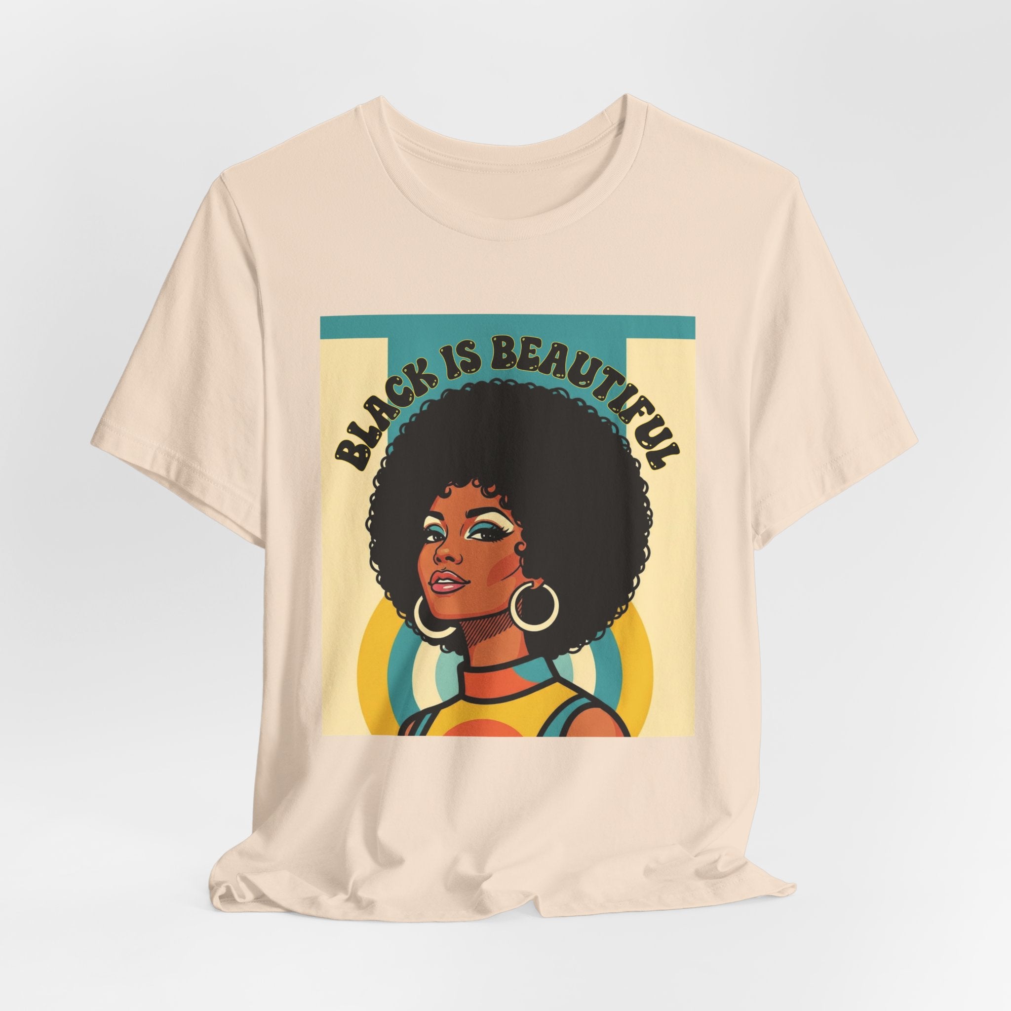Black Is Beautiful- Black Pride Tee Shirt
