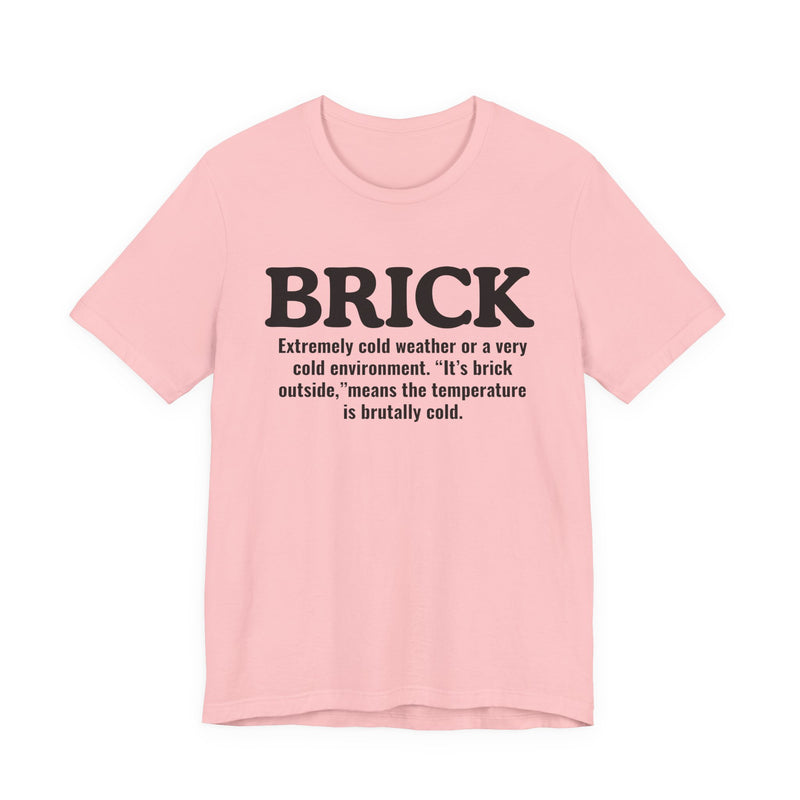 Brick — Urban Slang Definition T-Shirt