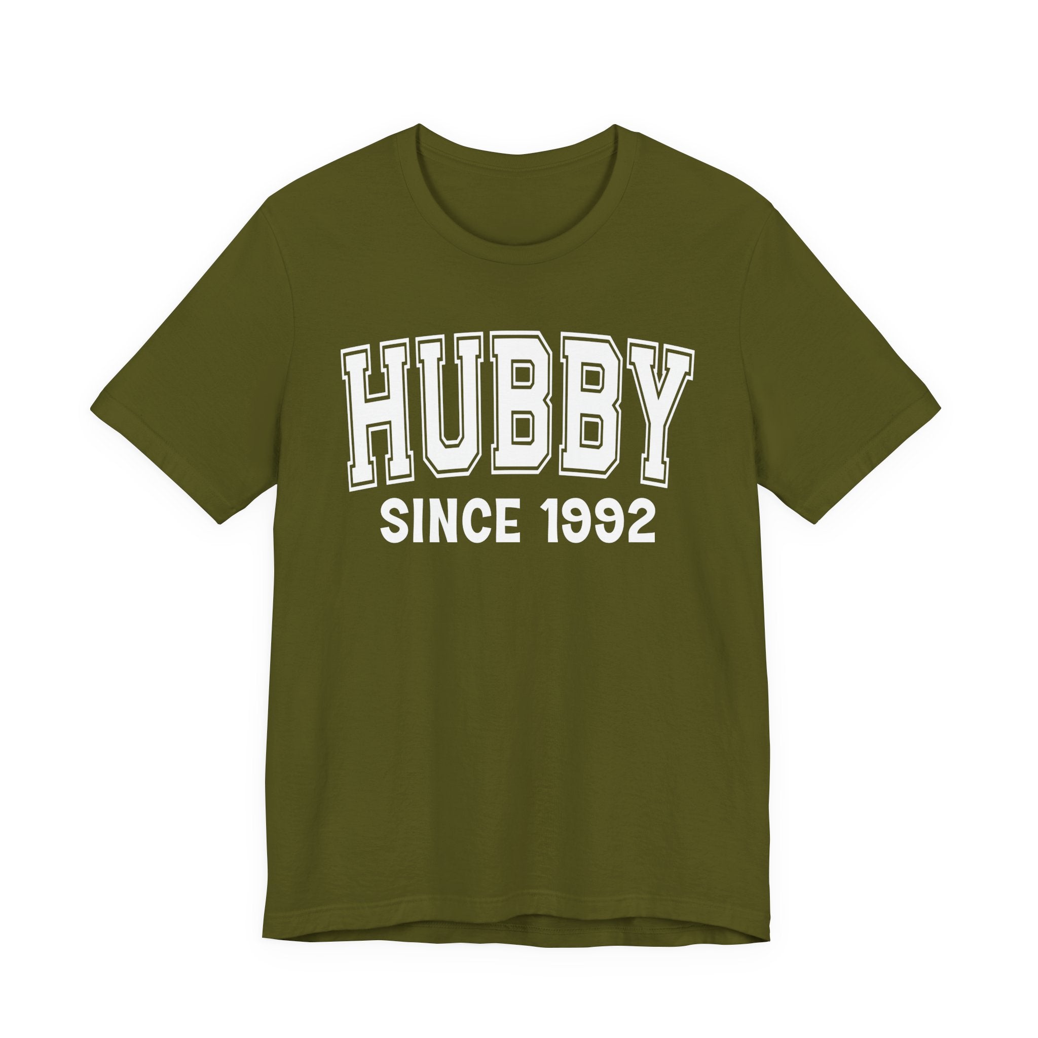 Hubby Personalization T-Shirt - Add Your Special "Since Date"