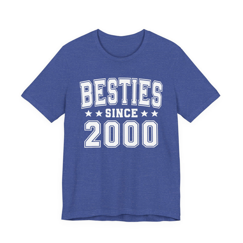 Besties Since (Personalized Date) —  Bride/Married T-shirt, Wedding & Anniversary Gift
