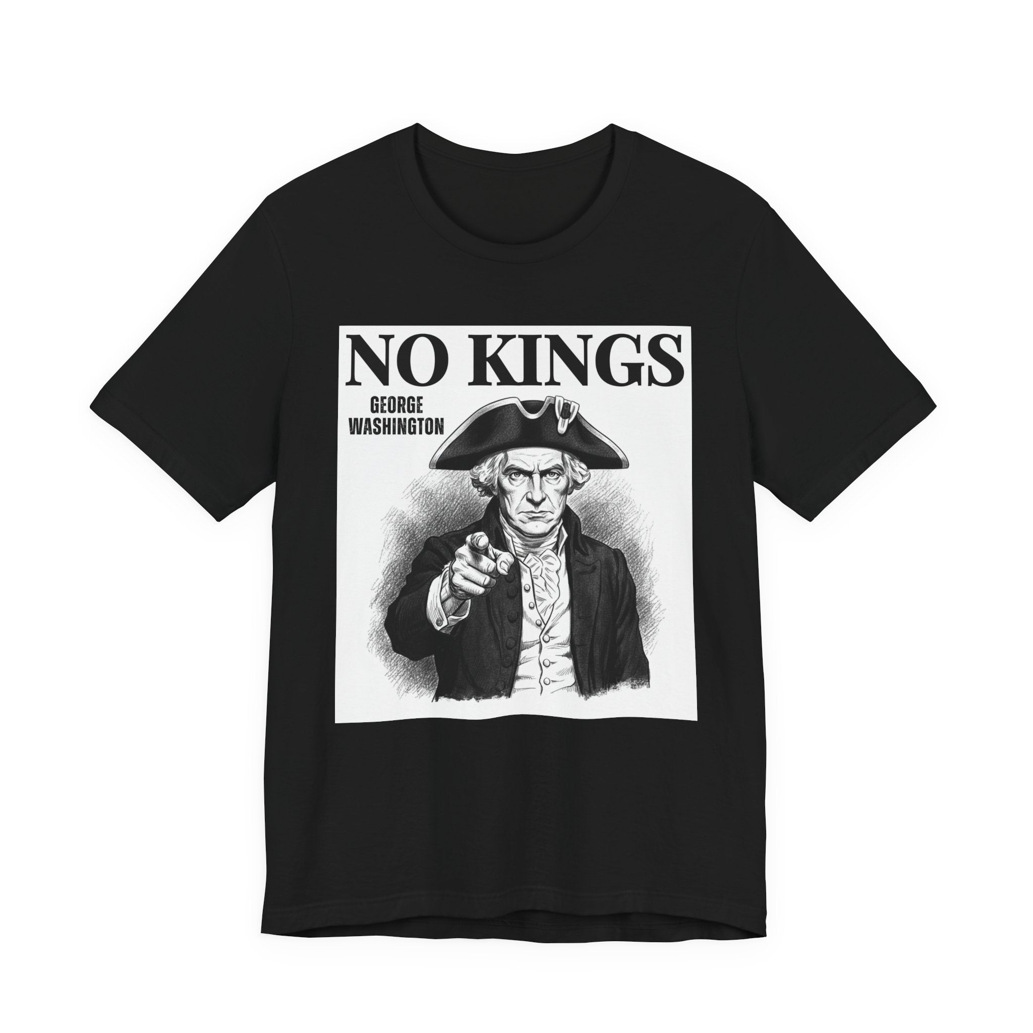 No Kings: George Washington T-Shirt