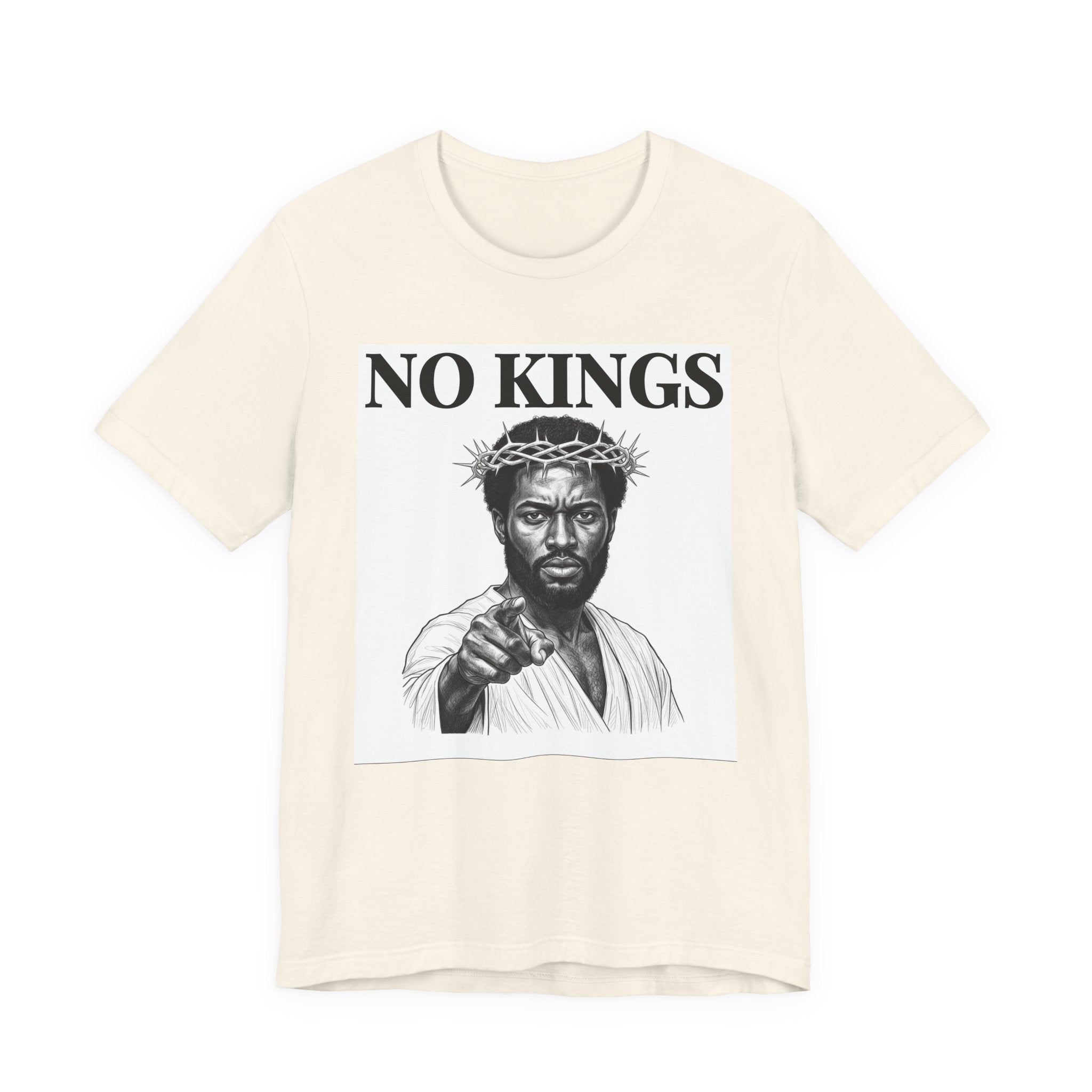 No Kings (Black Jesus) T-Shirt
