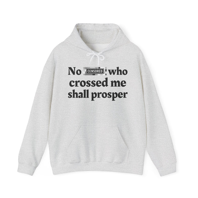 No Bitch Who Crossed Me Shall Prosper — Hoodie