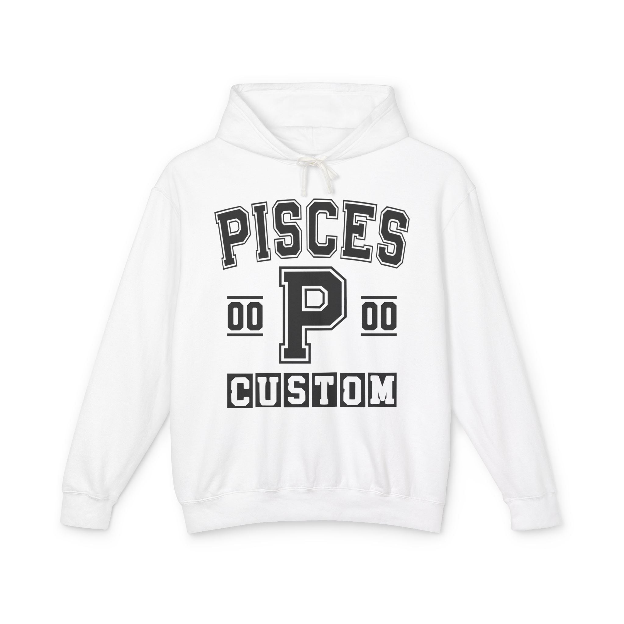 Custom Pisces Varsity Hoodie - Customize Birthday Day/Month/Year - Customize Gemini Season/Nation