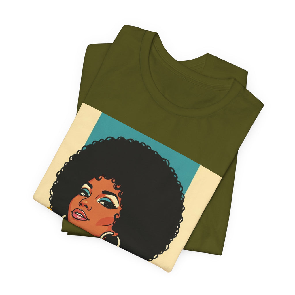 Beautiful Black Woman - Black Pride Tee Shirt