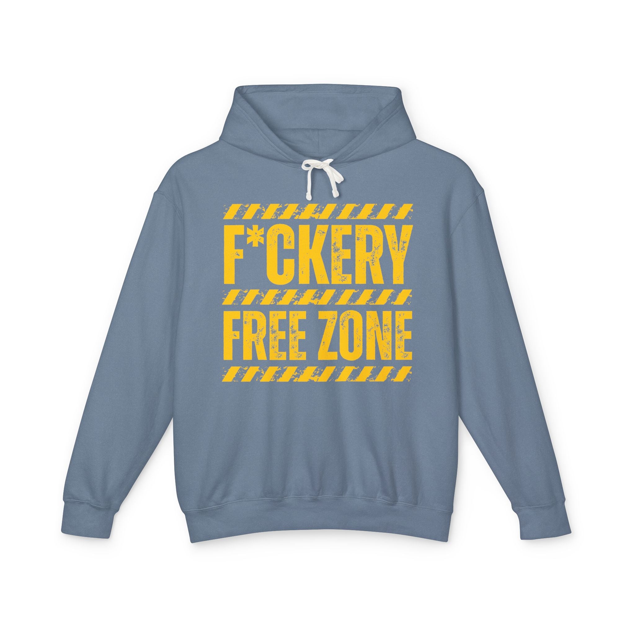 Fuckery Free Zone Hoodie — Funny Boundaries Hoodie