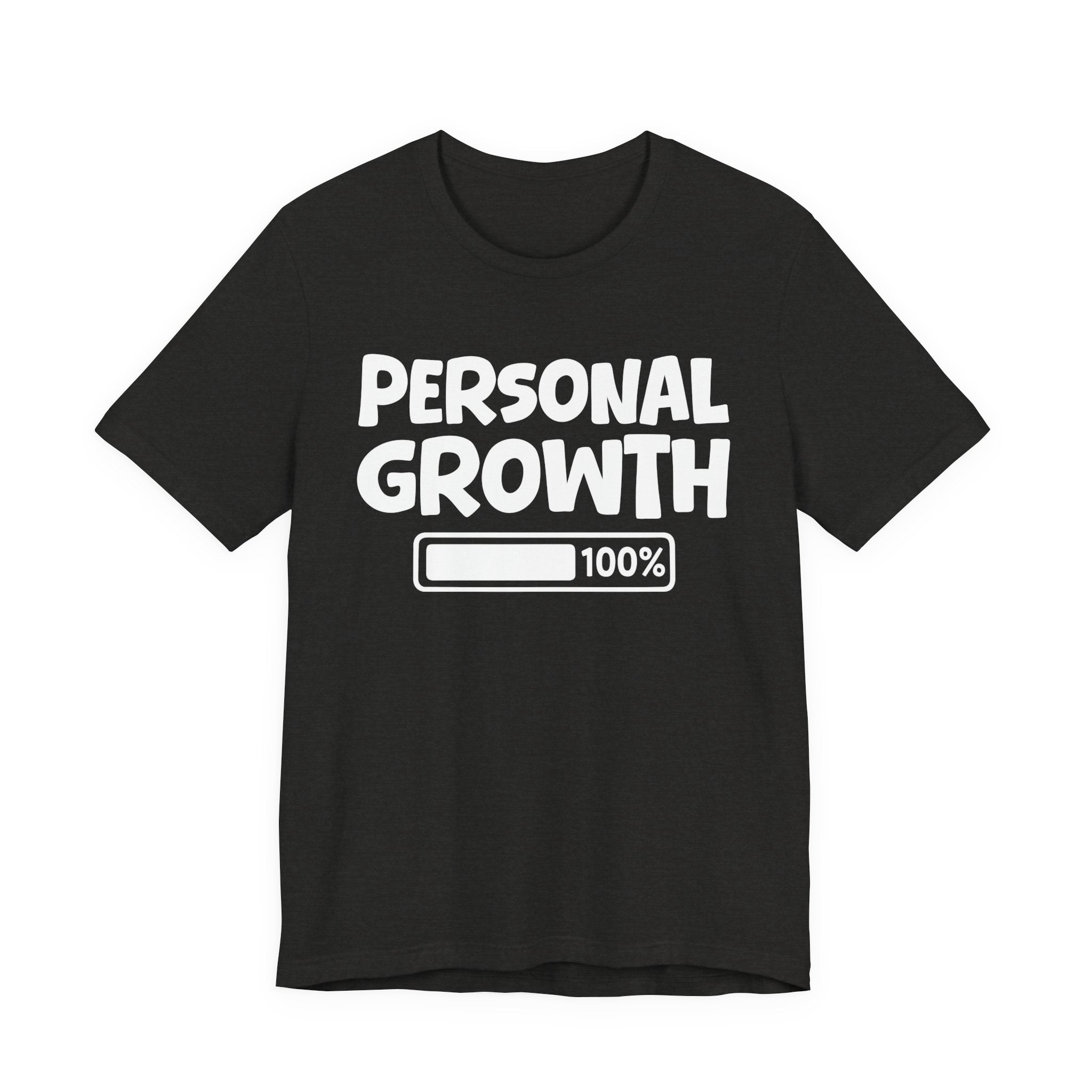 Personal Growth - T-Shirt – Bold Protest Graphic Tee with Raised Fist