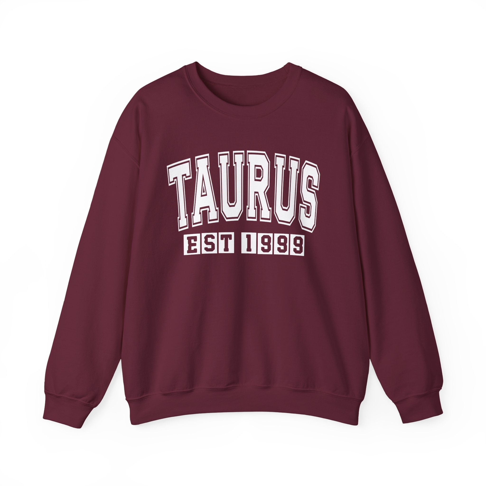 Taurus (EST YEAR) Personalization — Zodiac Graphic Sweatshirt
