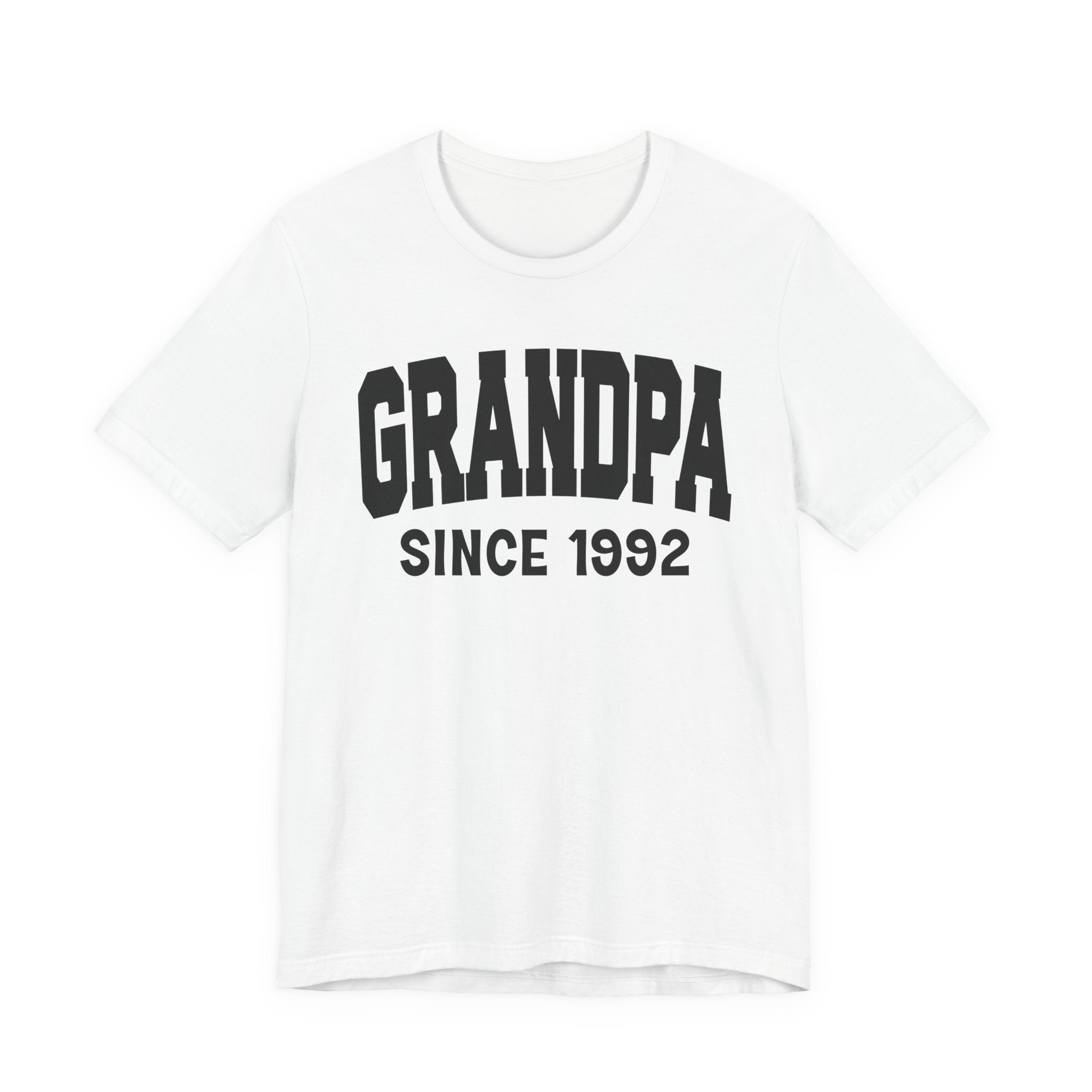 Granpa Personalization T-Shirt - Add Your Special "Since Date"