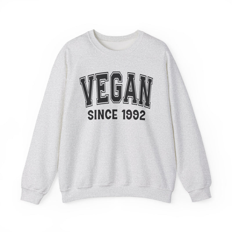 Vegan Personalization Sweatshirt — Add Your Special "Since Date"