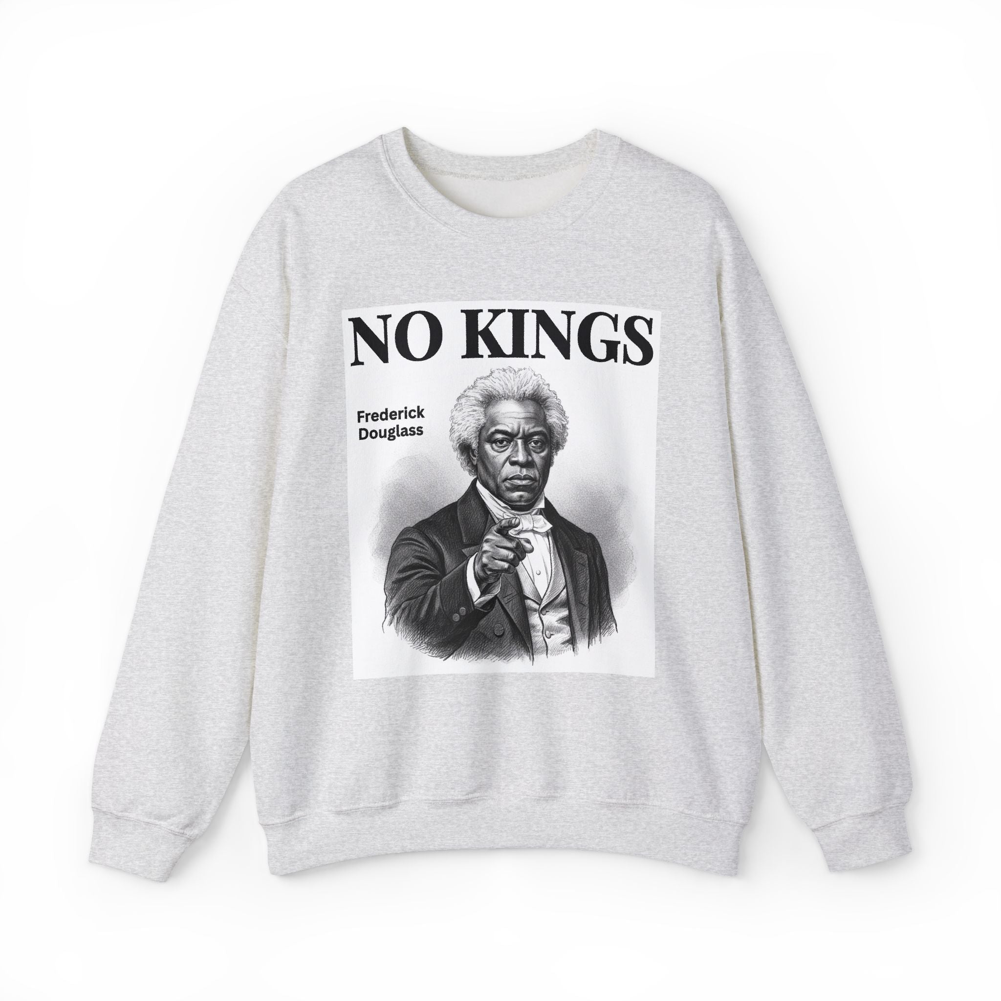 No Kings Frederick Douglass - Sweatshirt