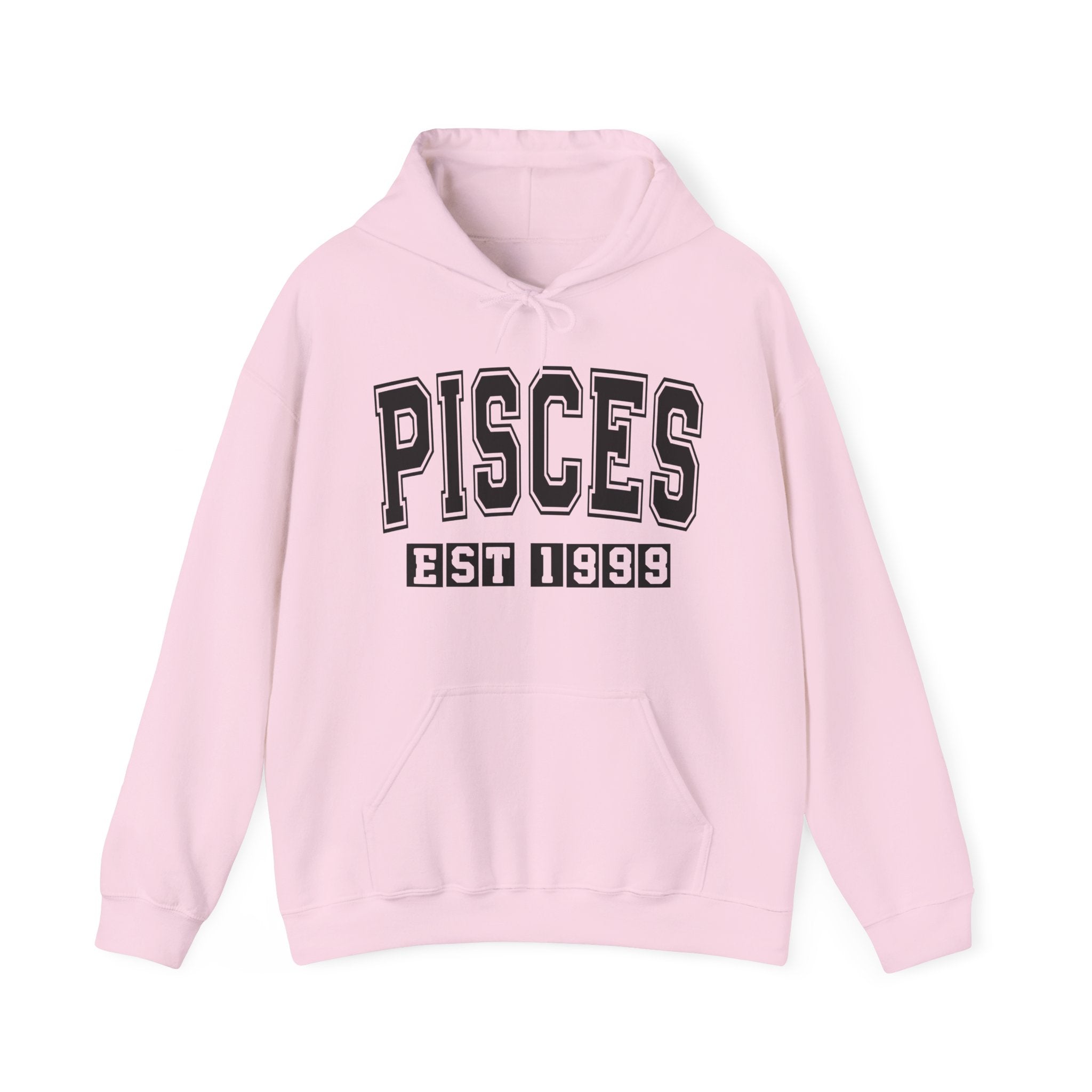 Pisces (EST YEAR) Personalization — Zodiac Birthday Year Hoodie