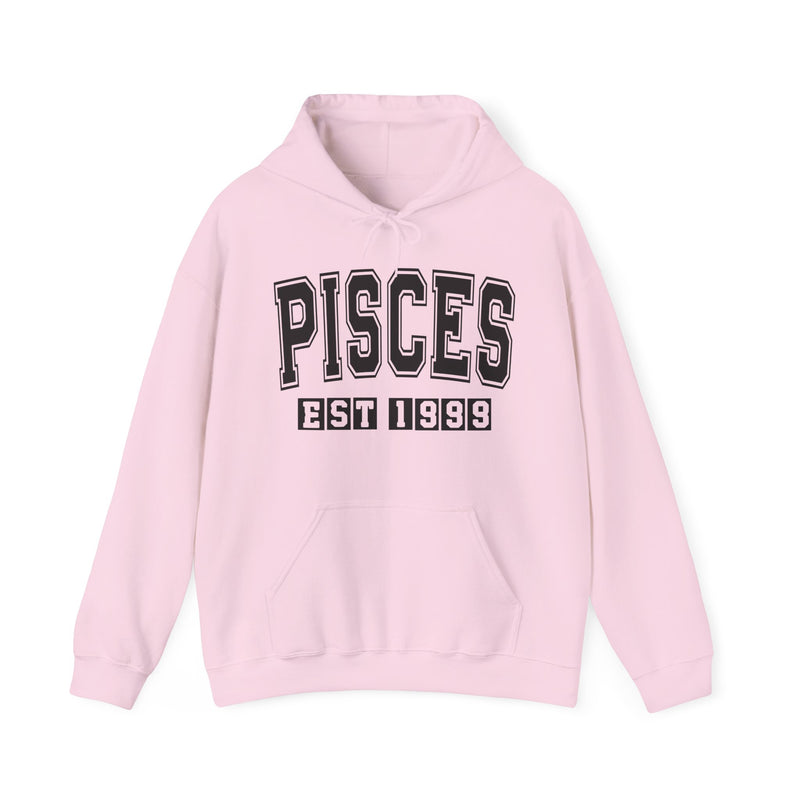 Pisces (EST YEAR) Personalization — Zodiac Birthday Year Hoodie